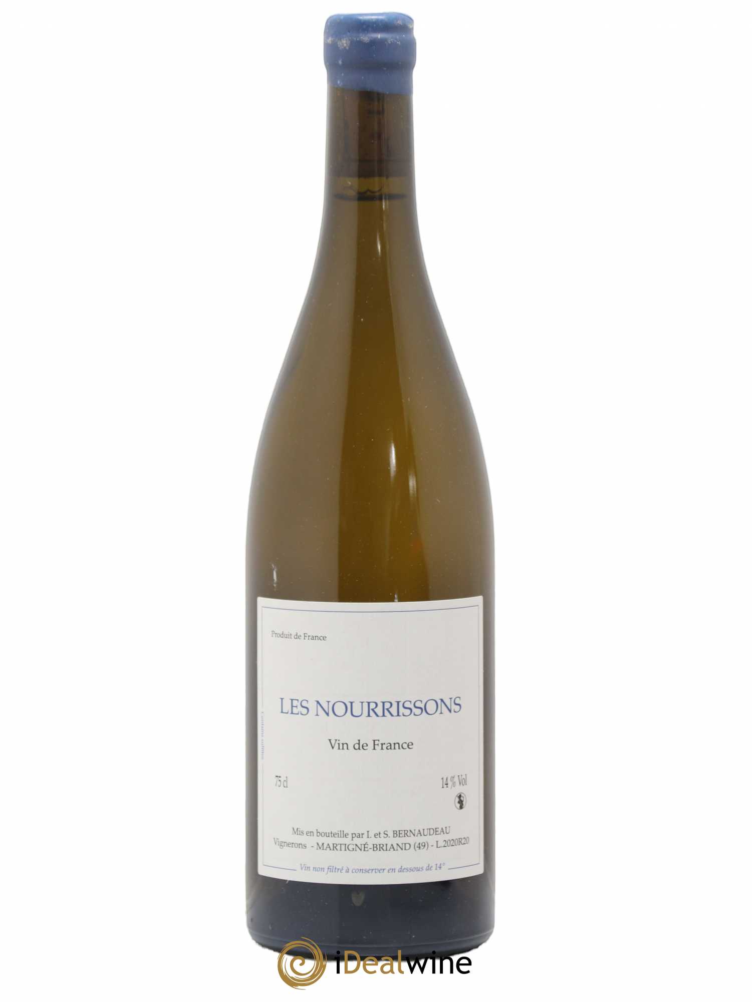 Vin de France Les Nourrissons Stéphane Bernaudeau 2020 - Lot de 1 bouteille - 0