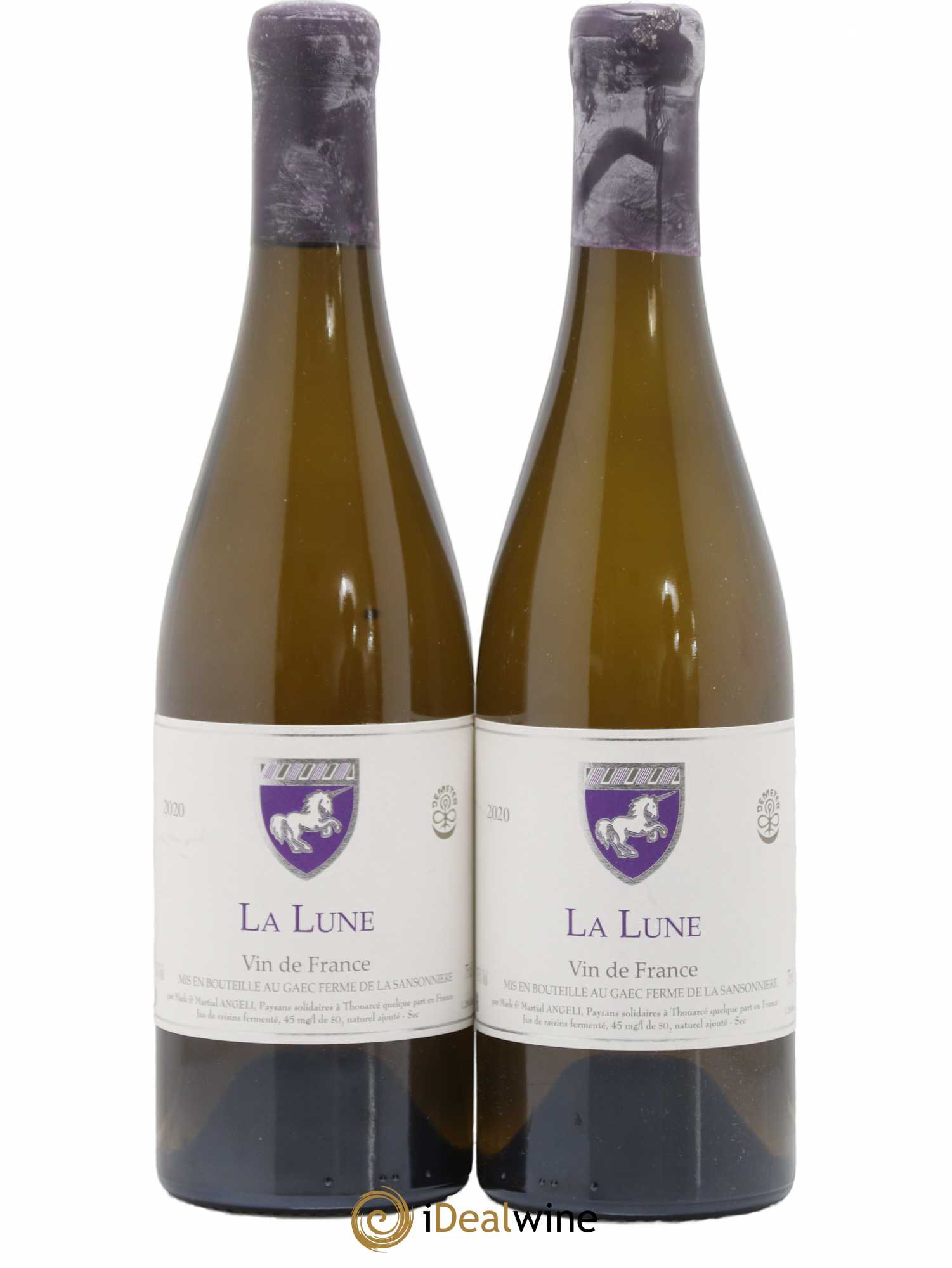 Vin de France La Lune Mark Angeli (Domaine) - Ferme de la Sansonnière 2020 - Lot de 2 bouteilles - 0