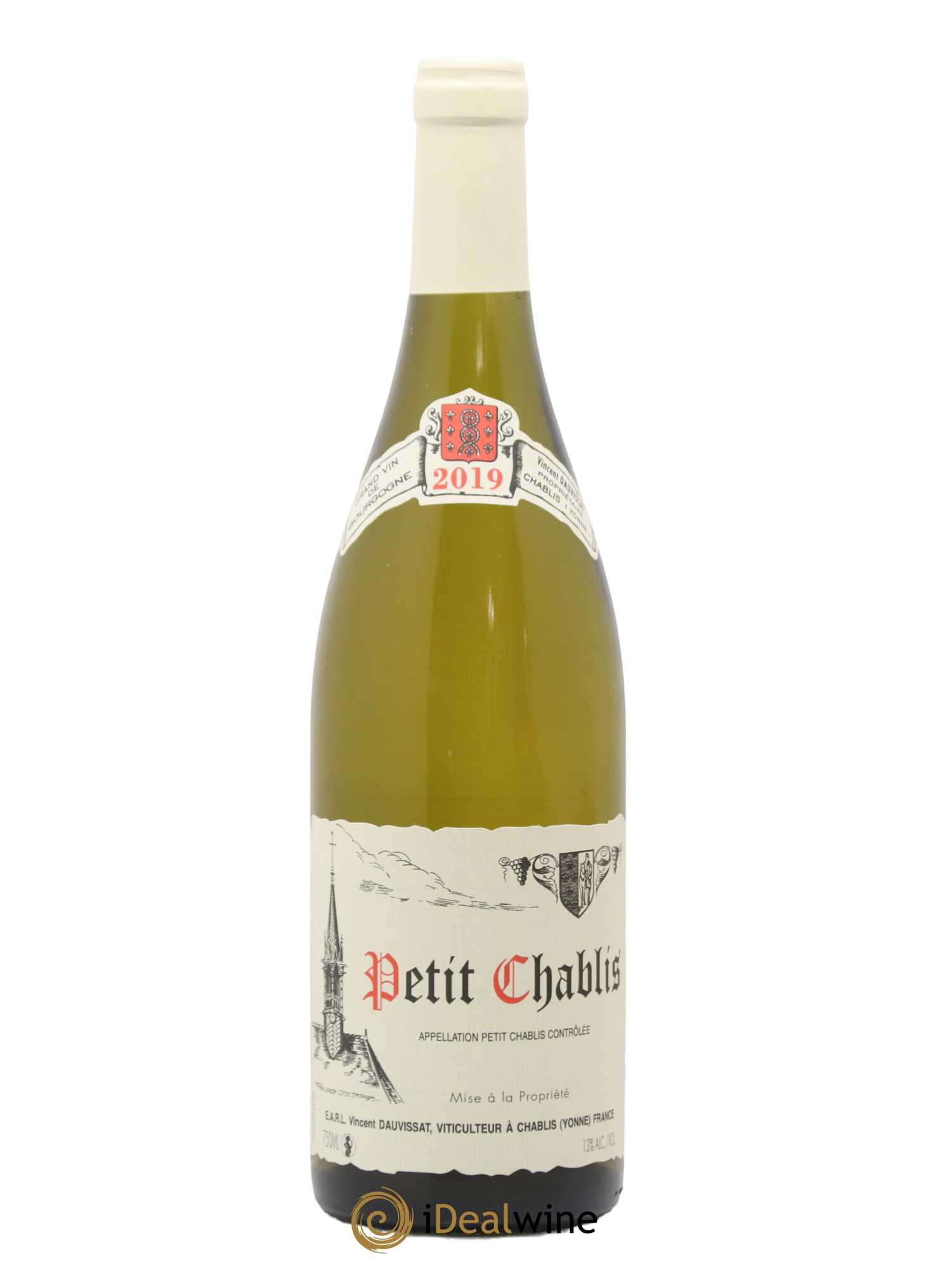Petit Chablis Vincent Dauvissat (Domaine) 2019 - Lot de 1 bouteille - 0