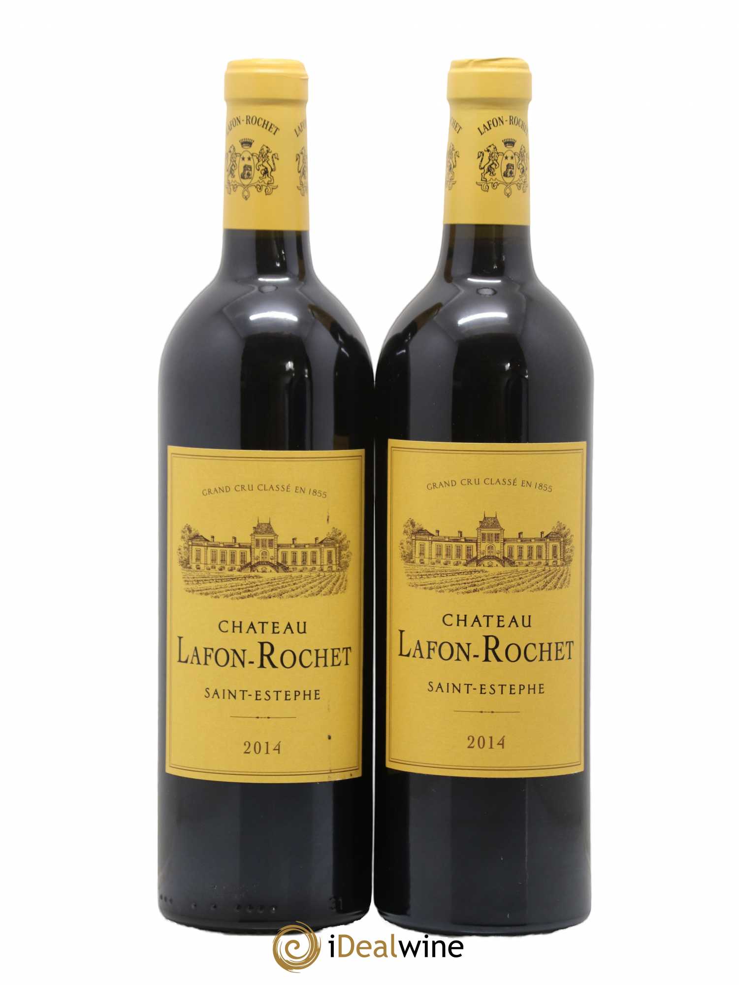 Château Lafon Rochet 4ème Grand Cru Classé 2014 - Lot de 2 bouteilles - 0