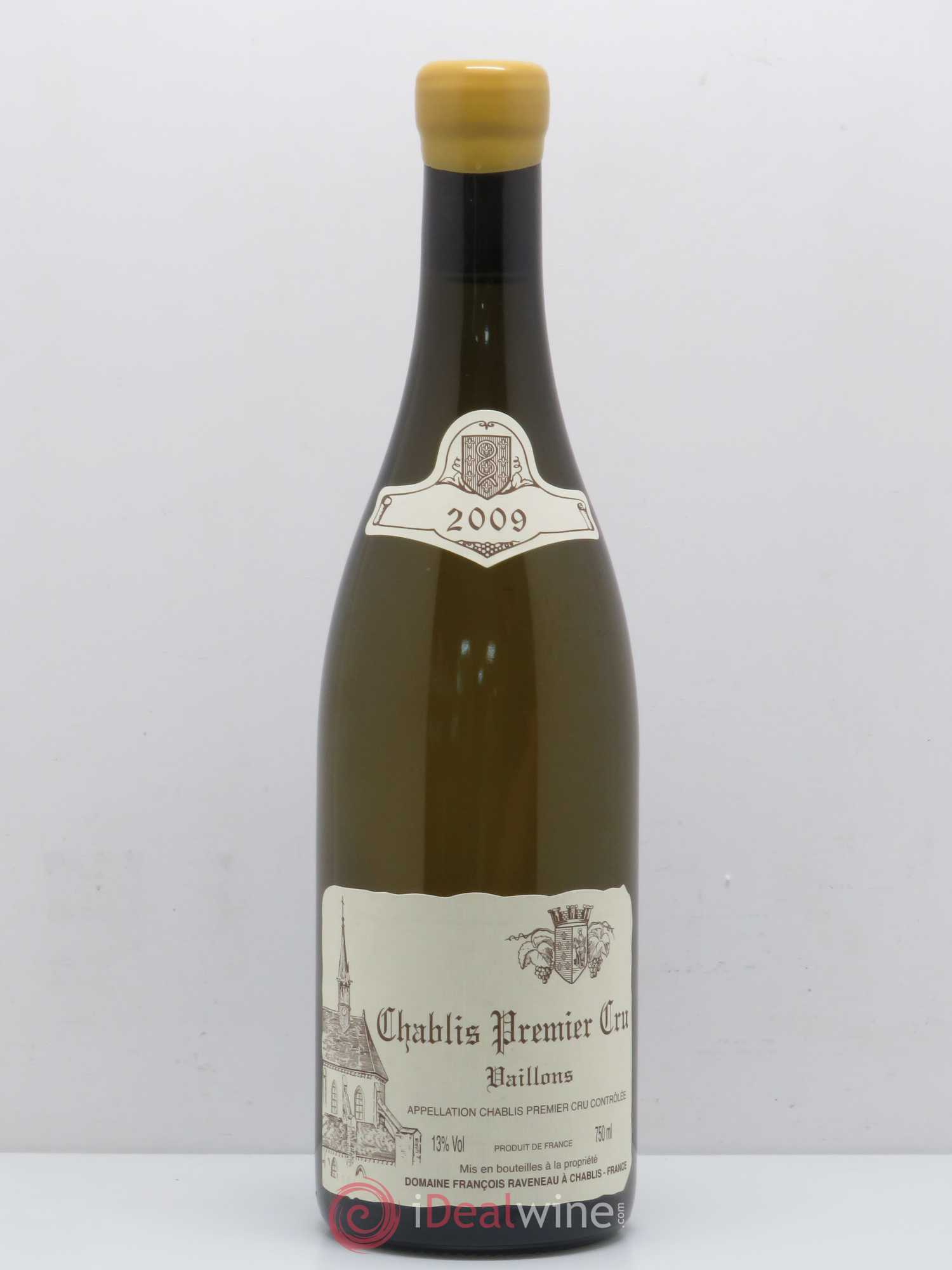 Chablis 1er Cru Vaillons Raveneau (Domaine) 2009 - Lot de 1 bouteille - 0