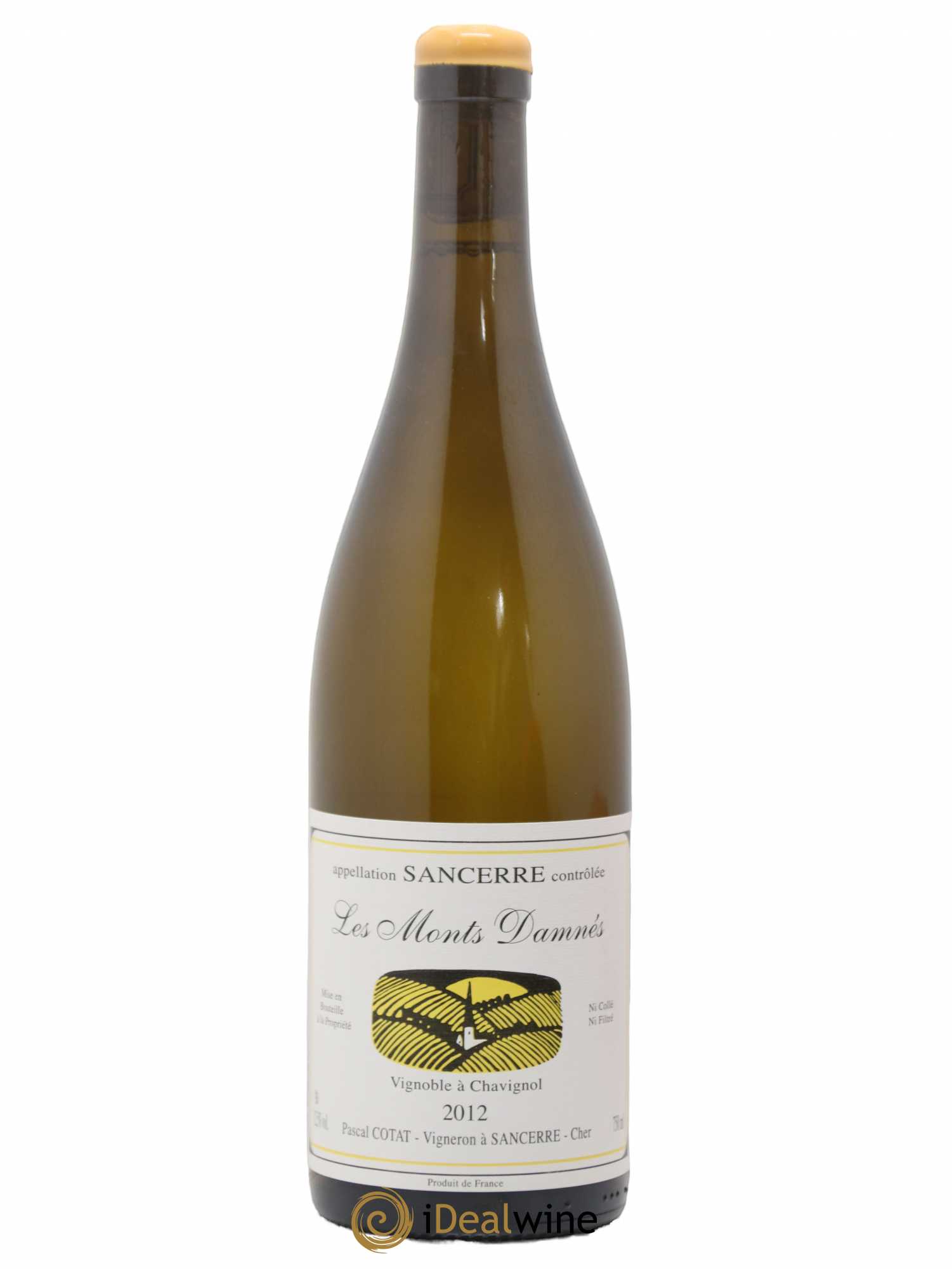 Sancerre Les Monts Damnés Pascal Cotat 2012 - Lot de 1 bouteille - 0