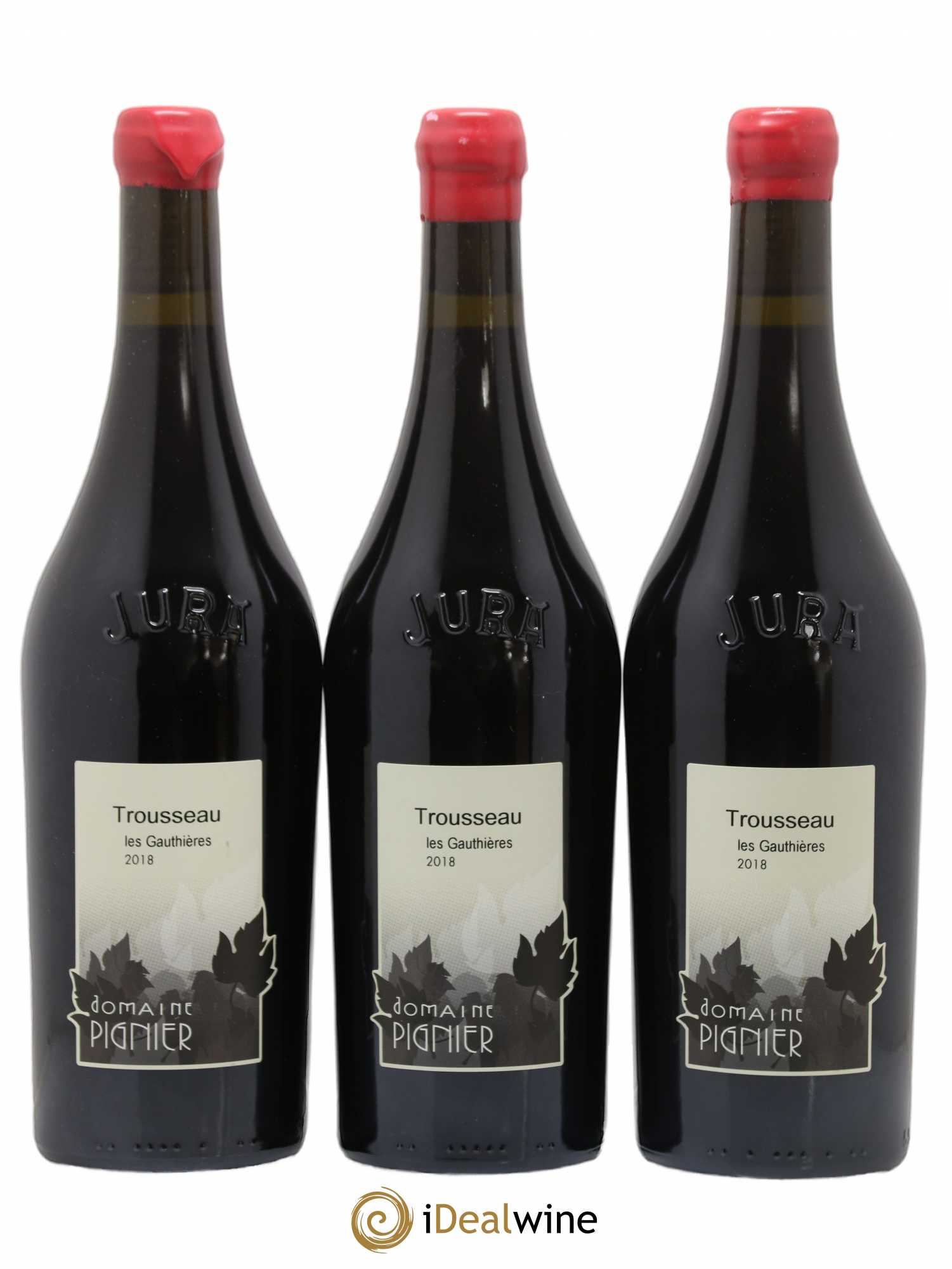 Côtes du Jura Les Gauthières domaine Pignier 2018 - Posten von 3 Flaschen - 0