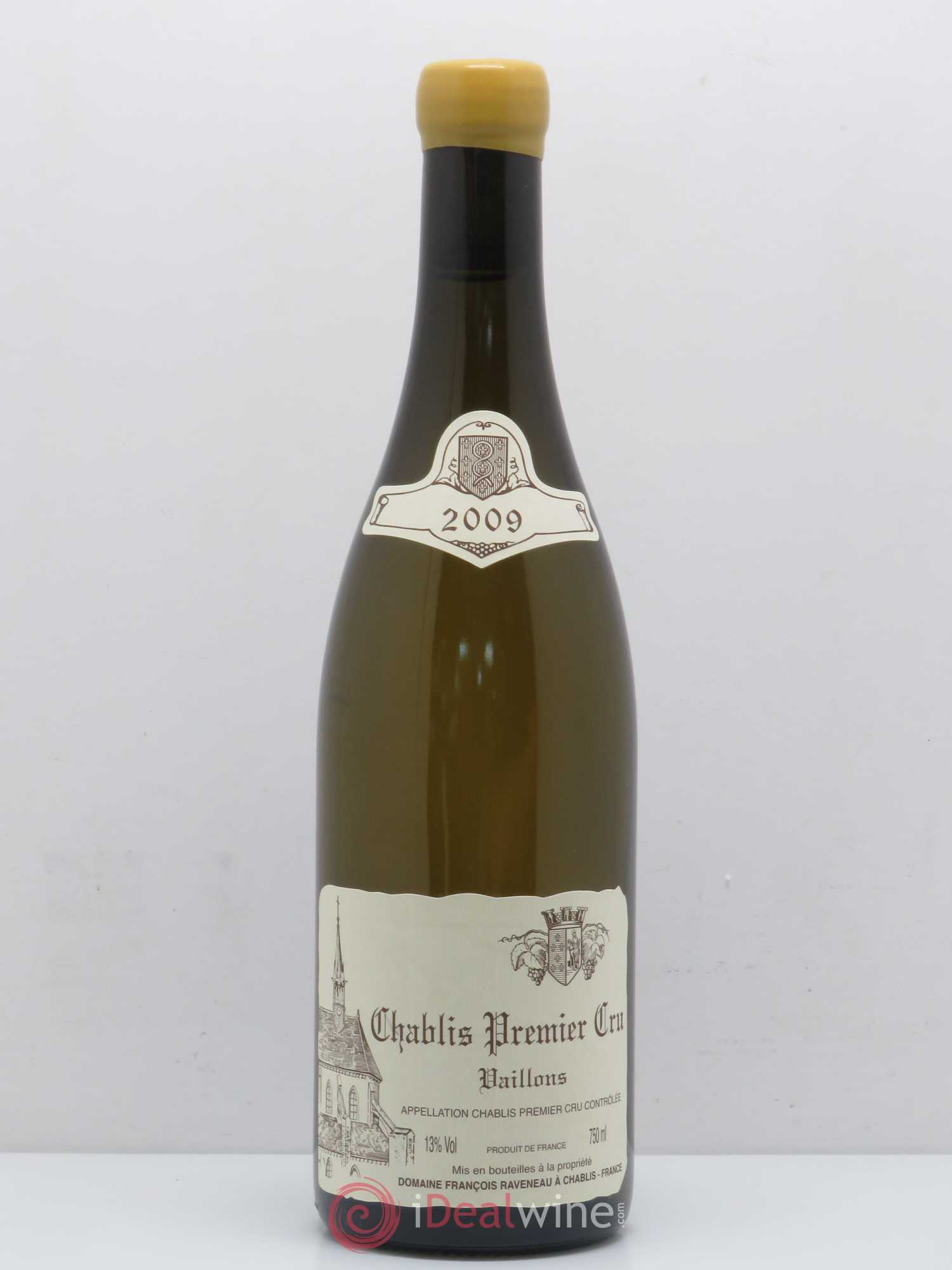 Chablis 1er Cru Vaillons Raveneau (Domaine) 2009 - Lot de 1 bouteille - 0
