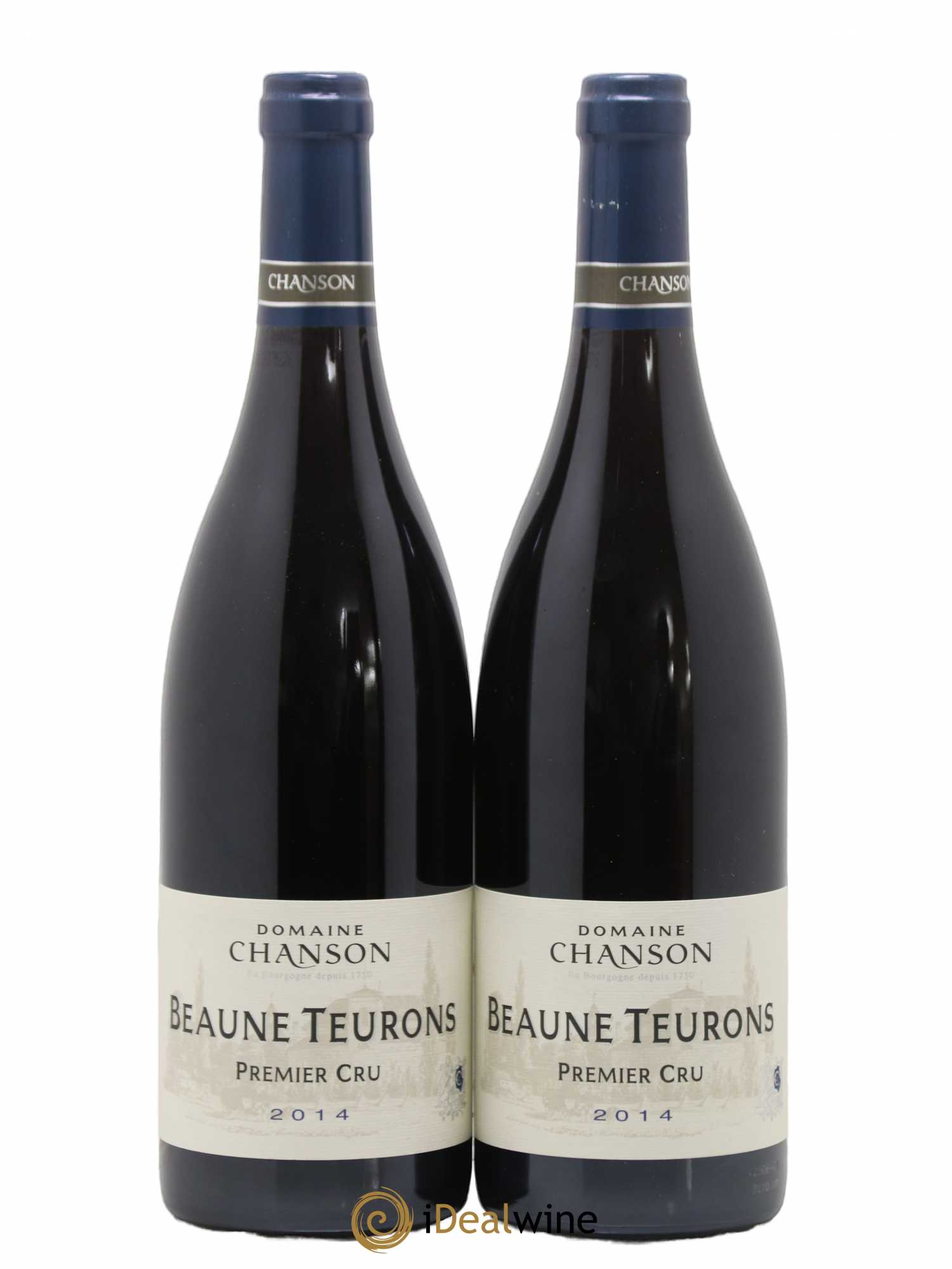 Beaune 1er Cru Teurons Domaine Chanson 2014 - Lot de 2 bouteilles - 0