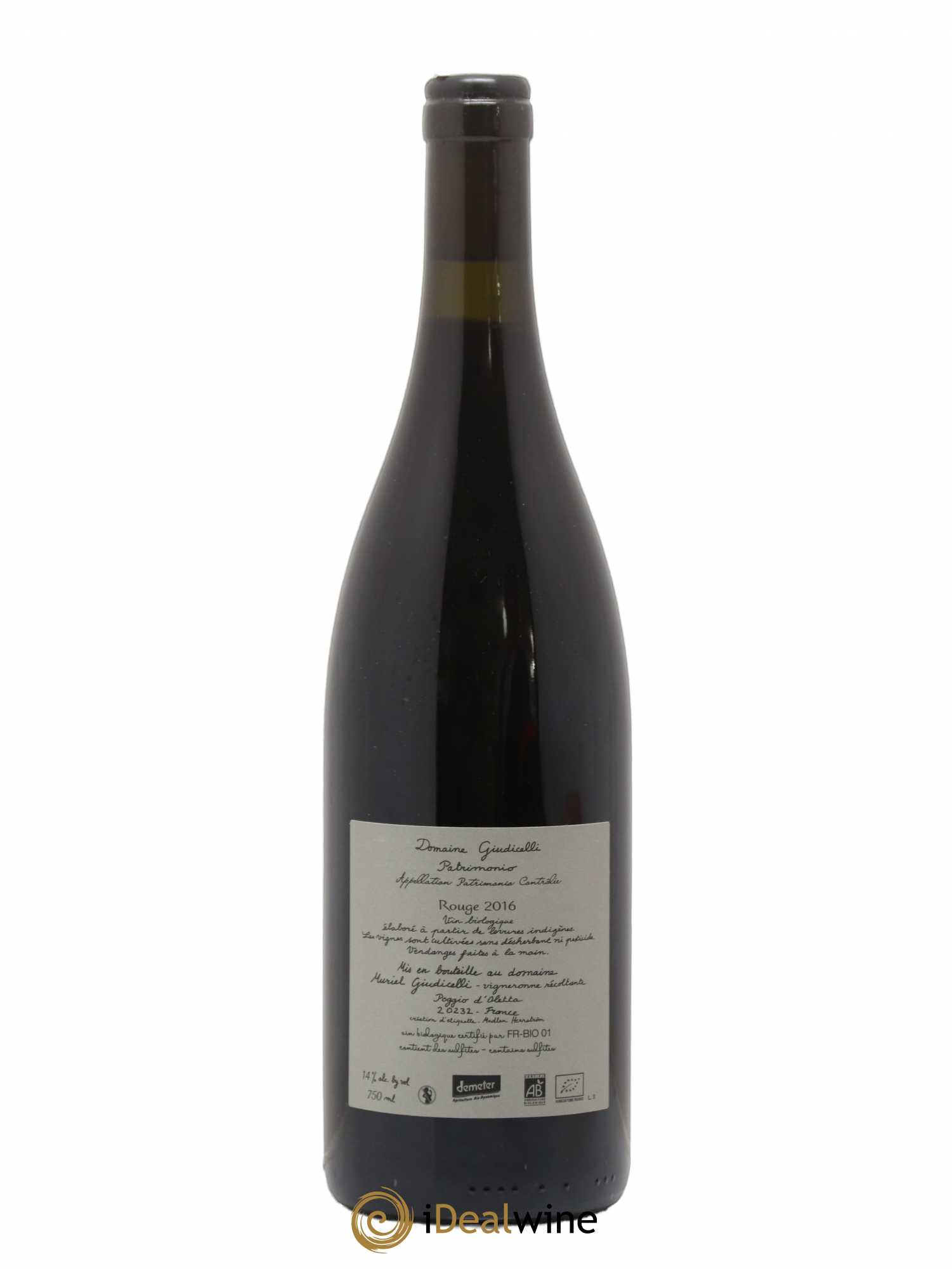 Patrimonio Domaine Giudicelli 2016 - Lot de 1 bouteille - 1