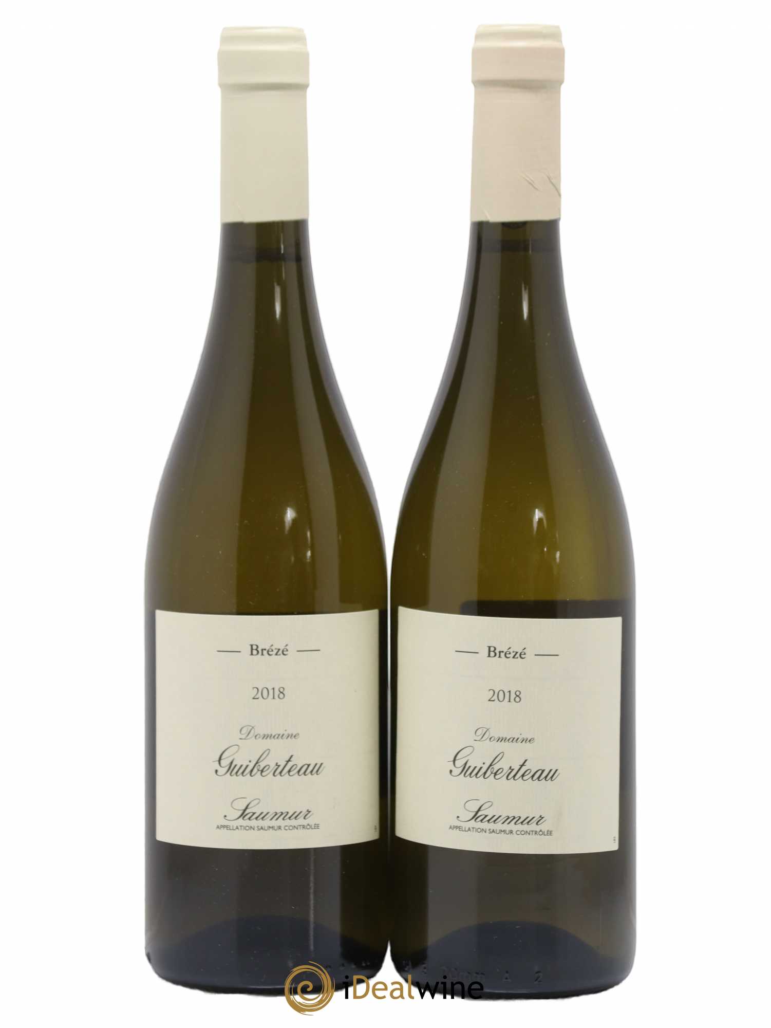 Saumur Brézé Domaine Guiberteau 2018 - Lot de 2 bouteilles - 0
