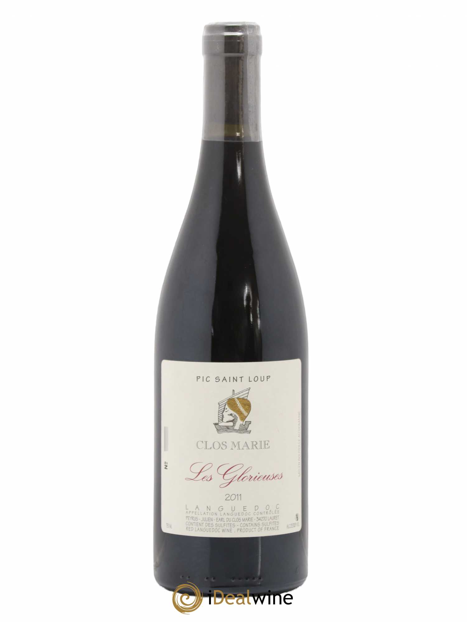Pic Saint-Loup Clos Marie Les Glorieuses Christophe Peyrus et Françoise Julien 2011 - Lot de 1 bouteille - 0