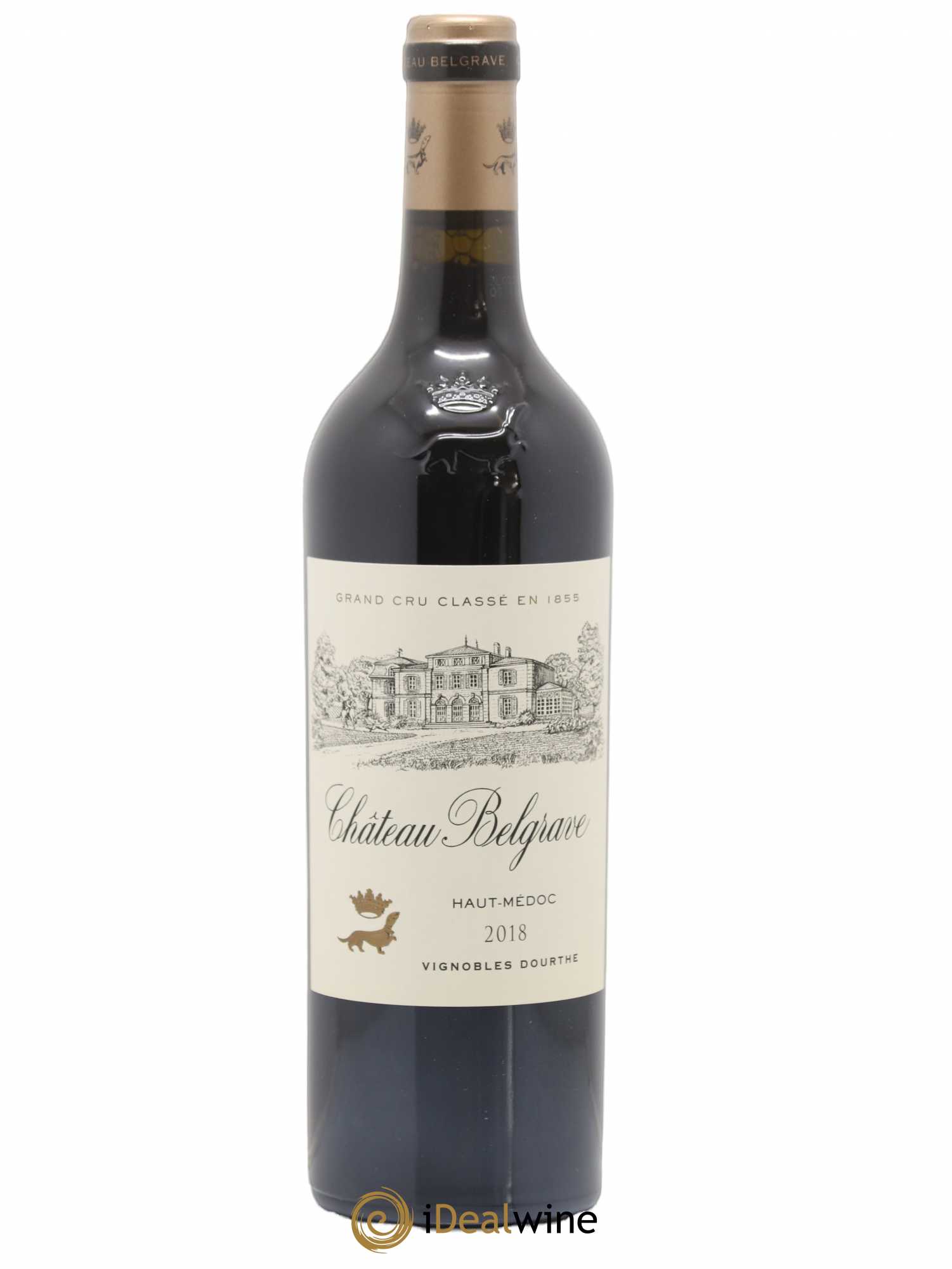 Château Belgrave 5ème Grand Cru Classé 2018 - Lot de 1 bouteille - 0