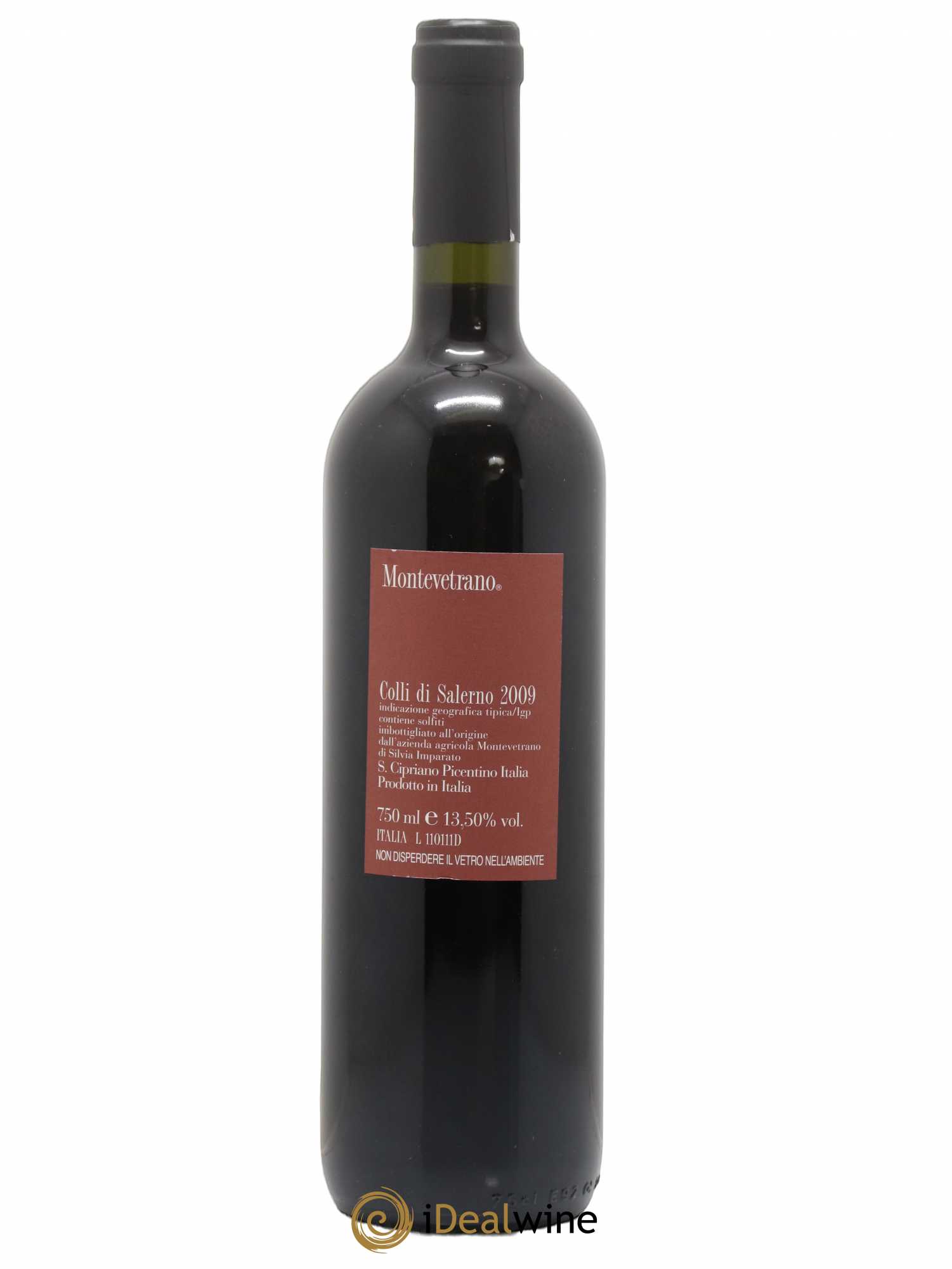 Colli Di Salerno Montevetrano IGT Silvia Imparato 2009 - Lot de 1 bouteille - 1