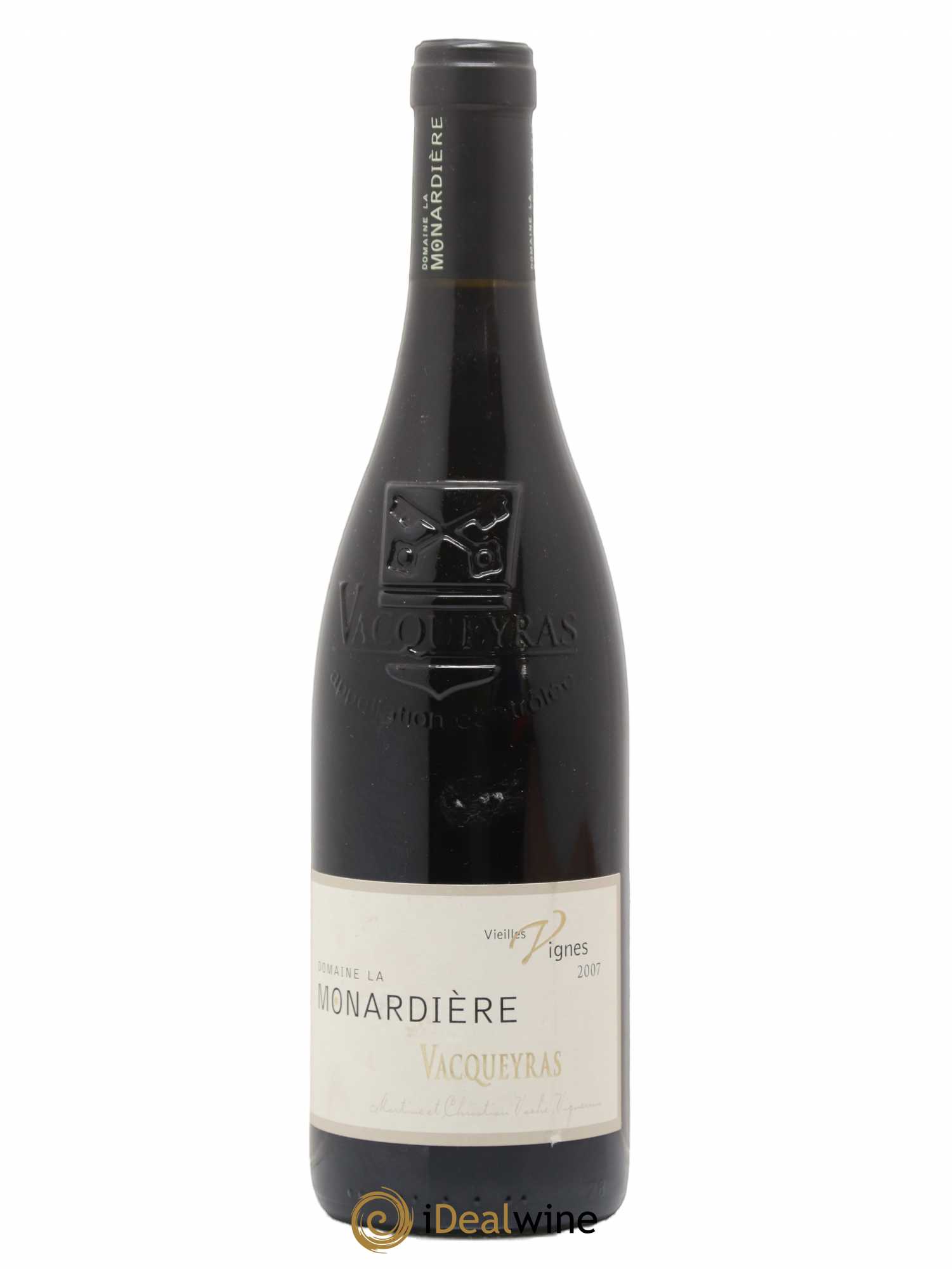 Vacqueyras Vieilles Vignes La Monardière (Domaine) 2007 - Lot de 1 bouteille - 0