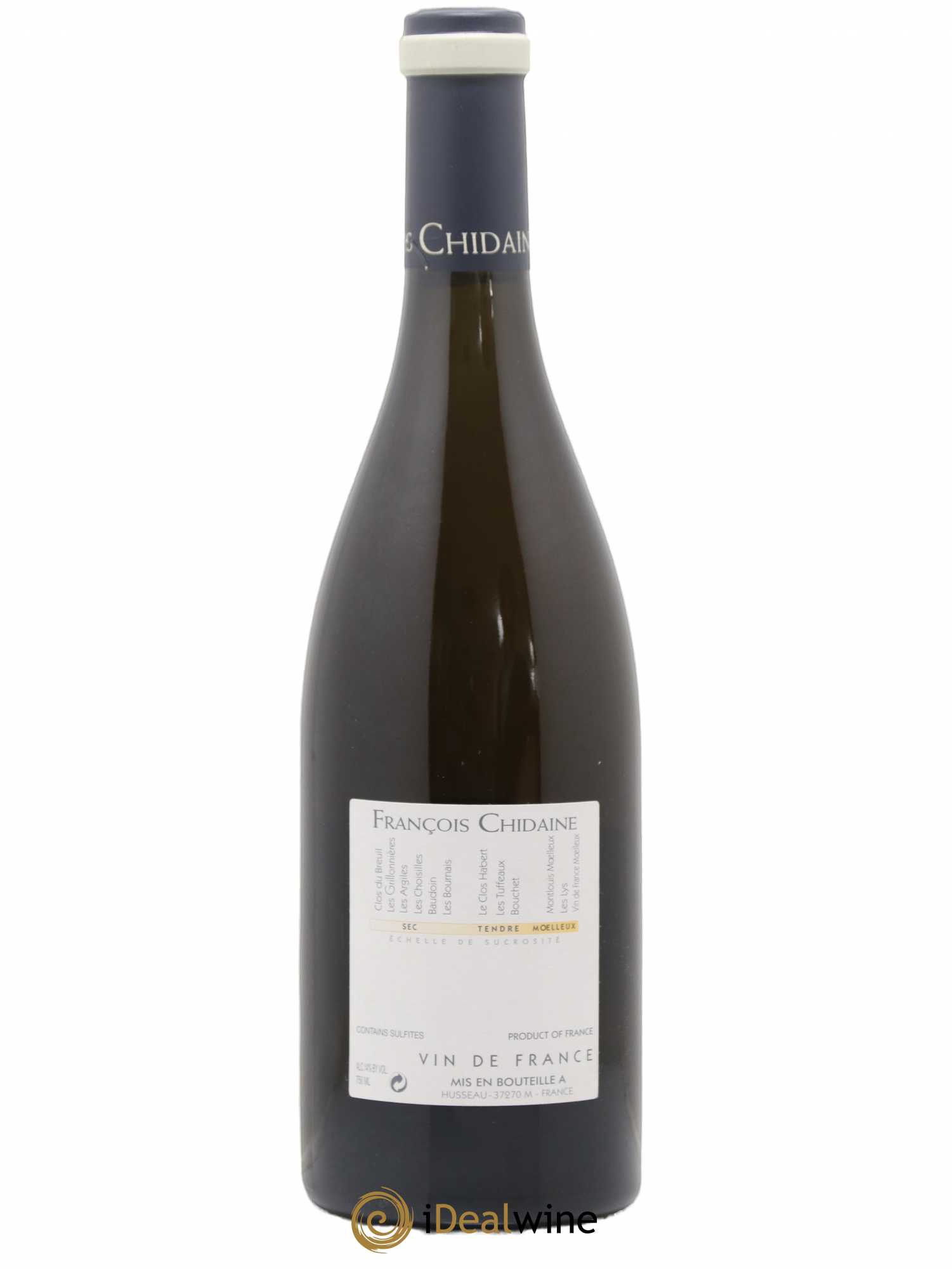 Vin de France Baudoin François Chidaine 2018 - Lot de 1 bouteille - 1