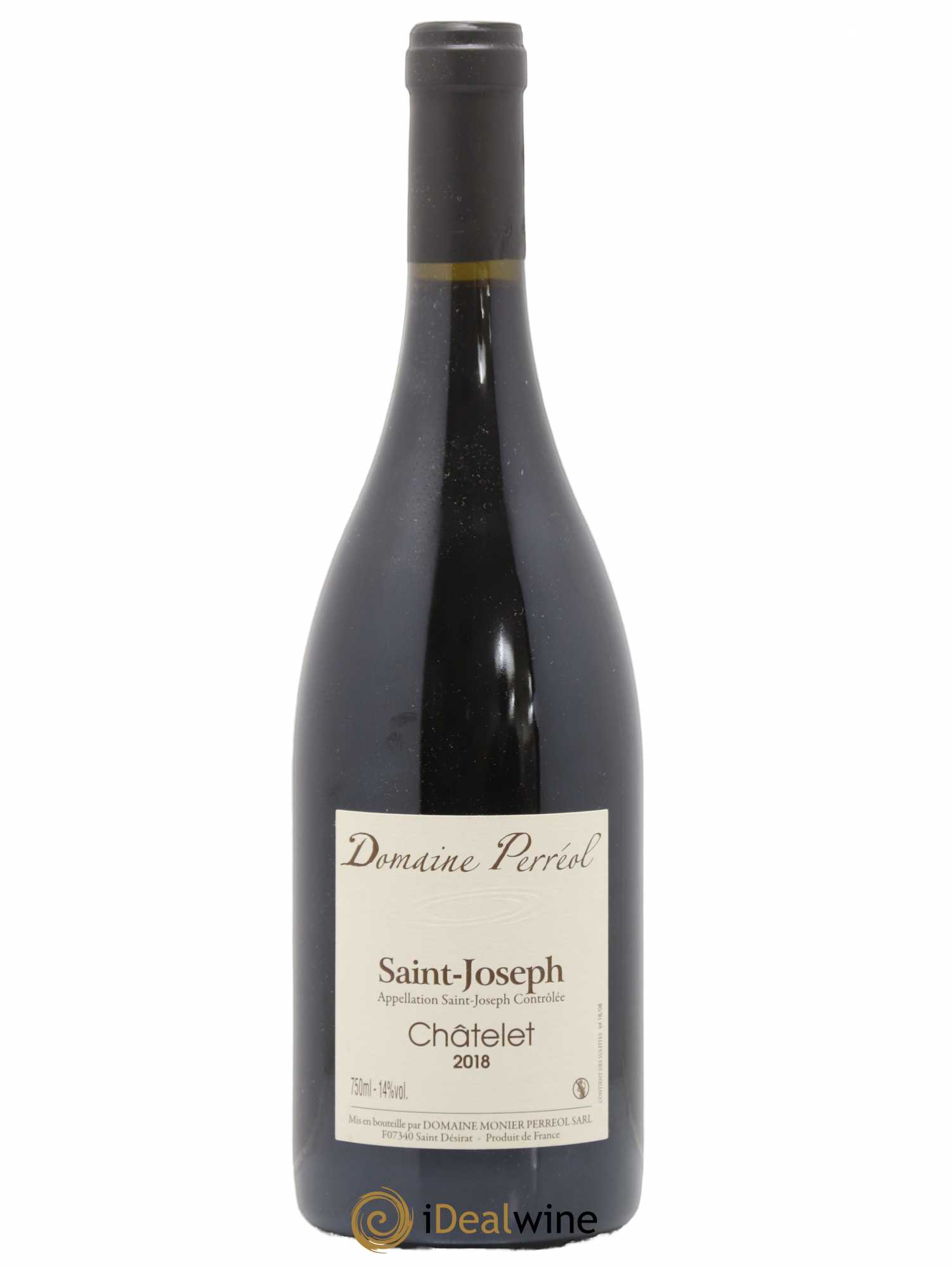 Saint-Joseph Monier Perréol Chatelet domaine Monier Perréol 2018 - Posten von 1 Flasche - 0