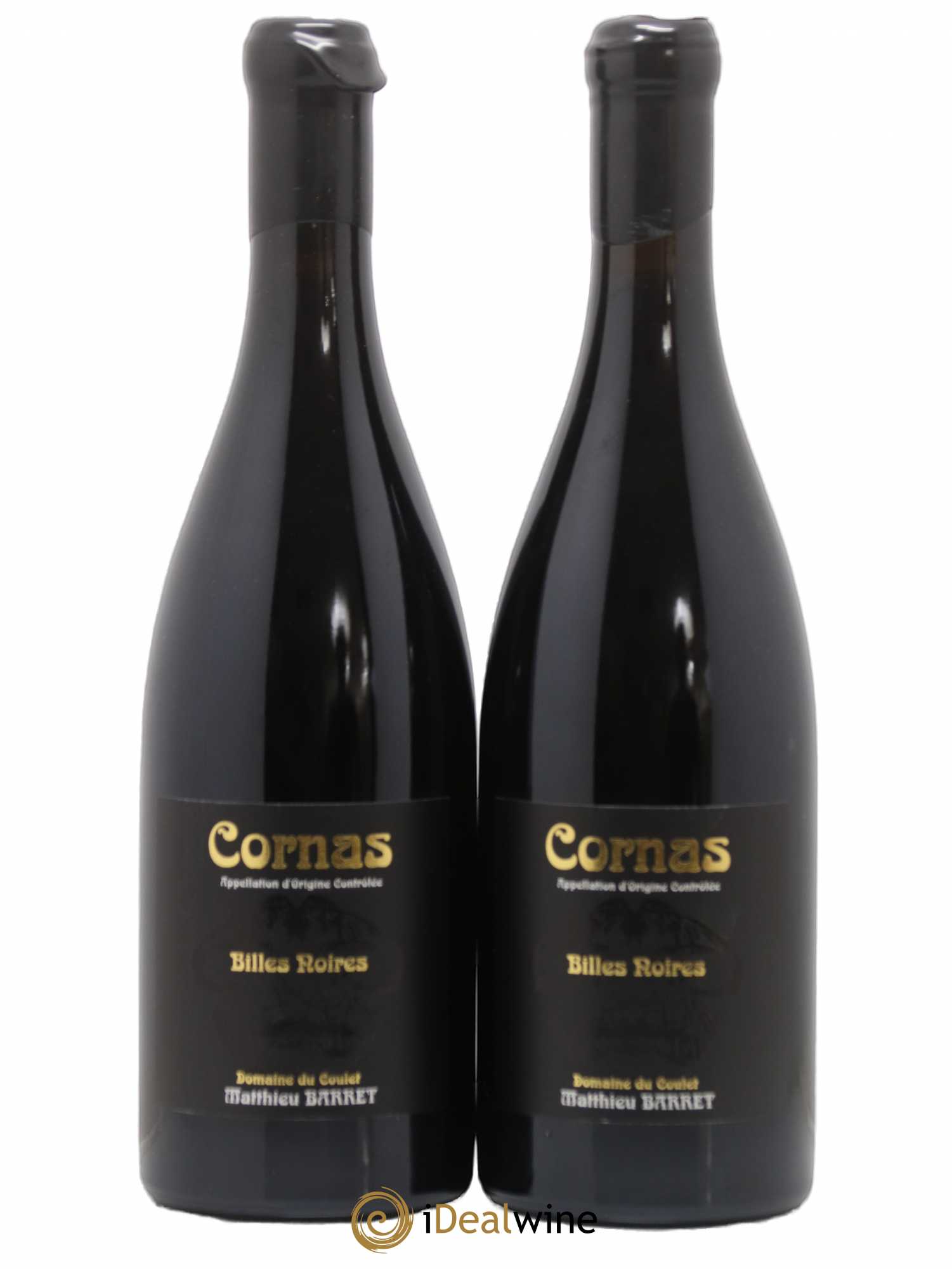 Cornas Billes Noires Coulet (Domaine du) - Matthieu Barret 2016 - Lot de 2 bouteilles - 0