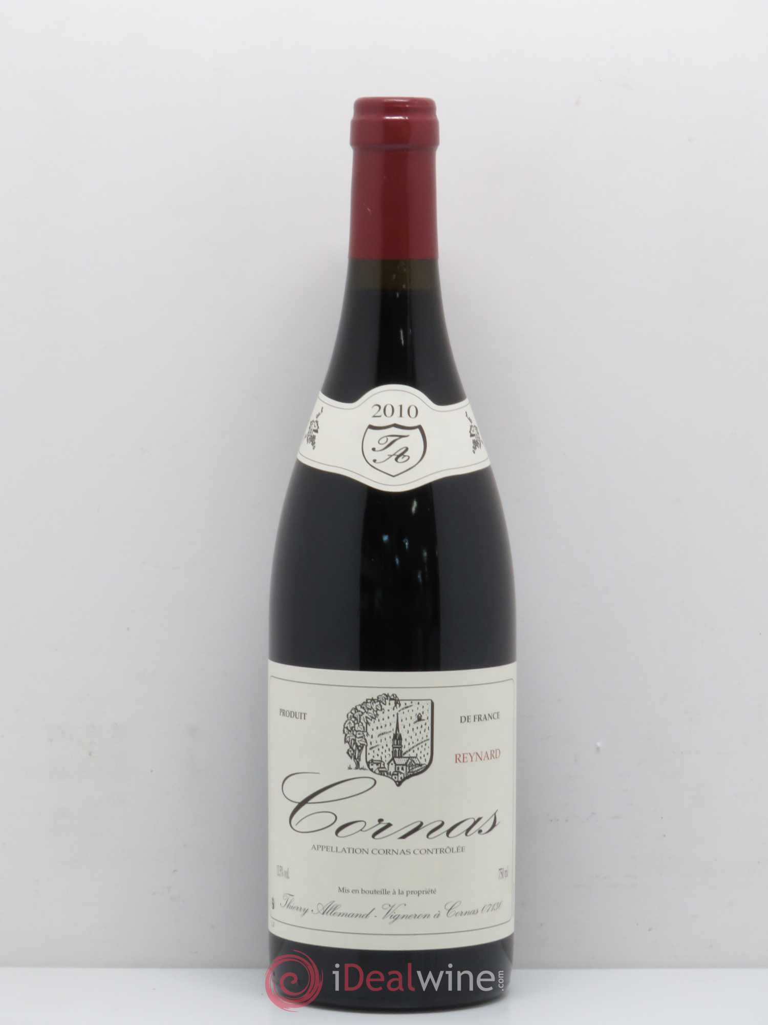 Cornas Reynard Thierry Allemand 2010 - Lot de 1 bouteille - 0