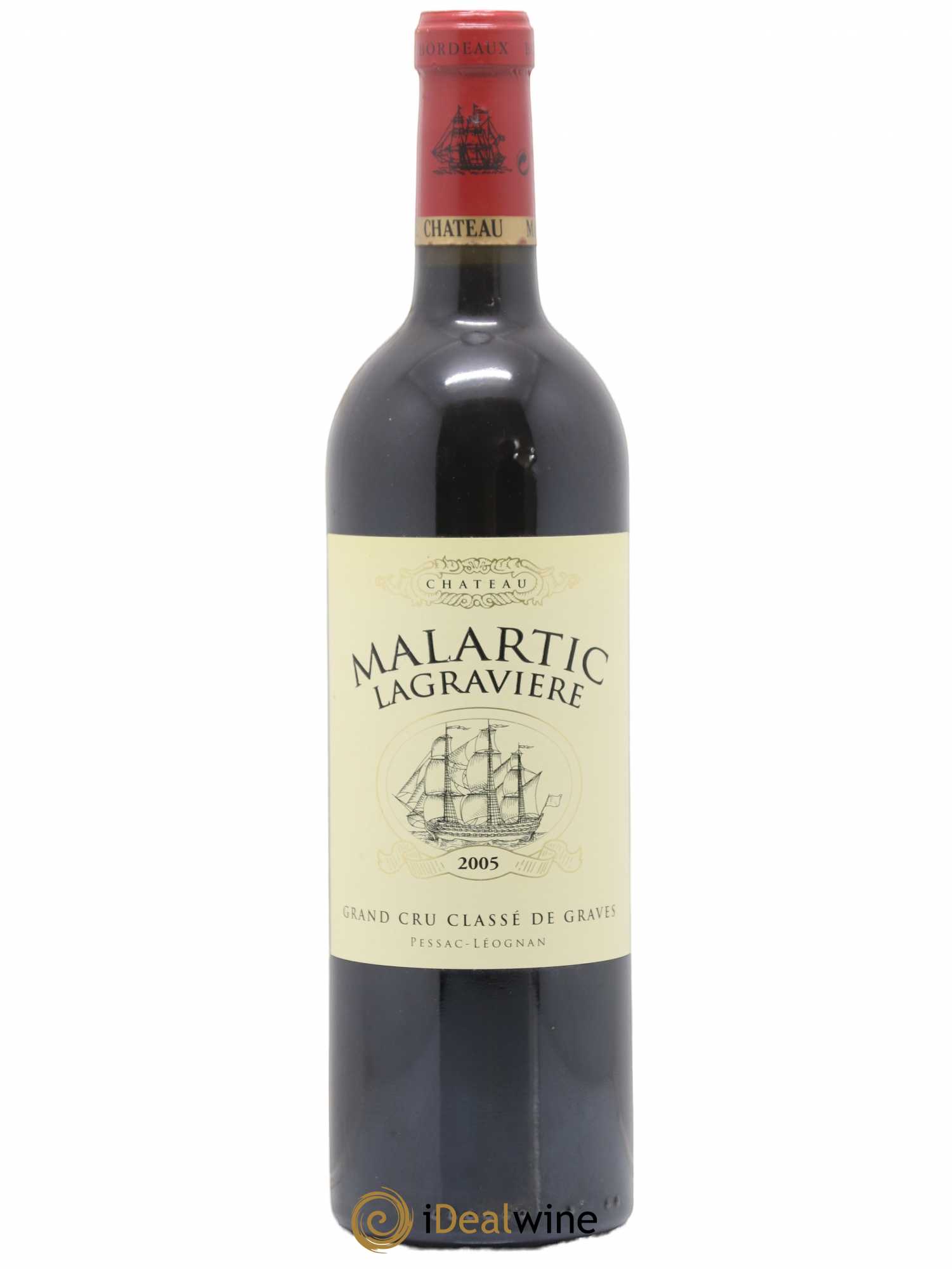 Château Malartic-Lagravière Cru Classé de Graves 2005 - Lot de 1 bouteille - 0