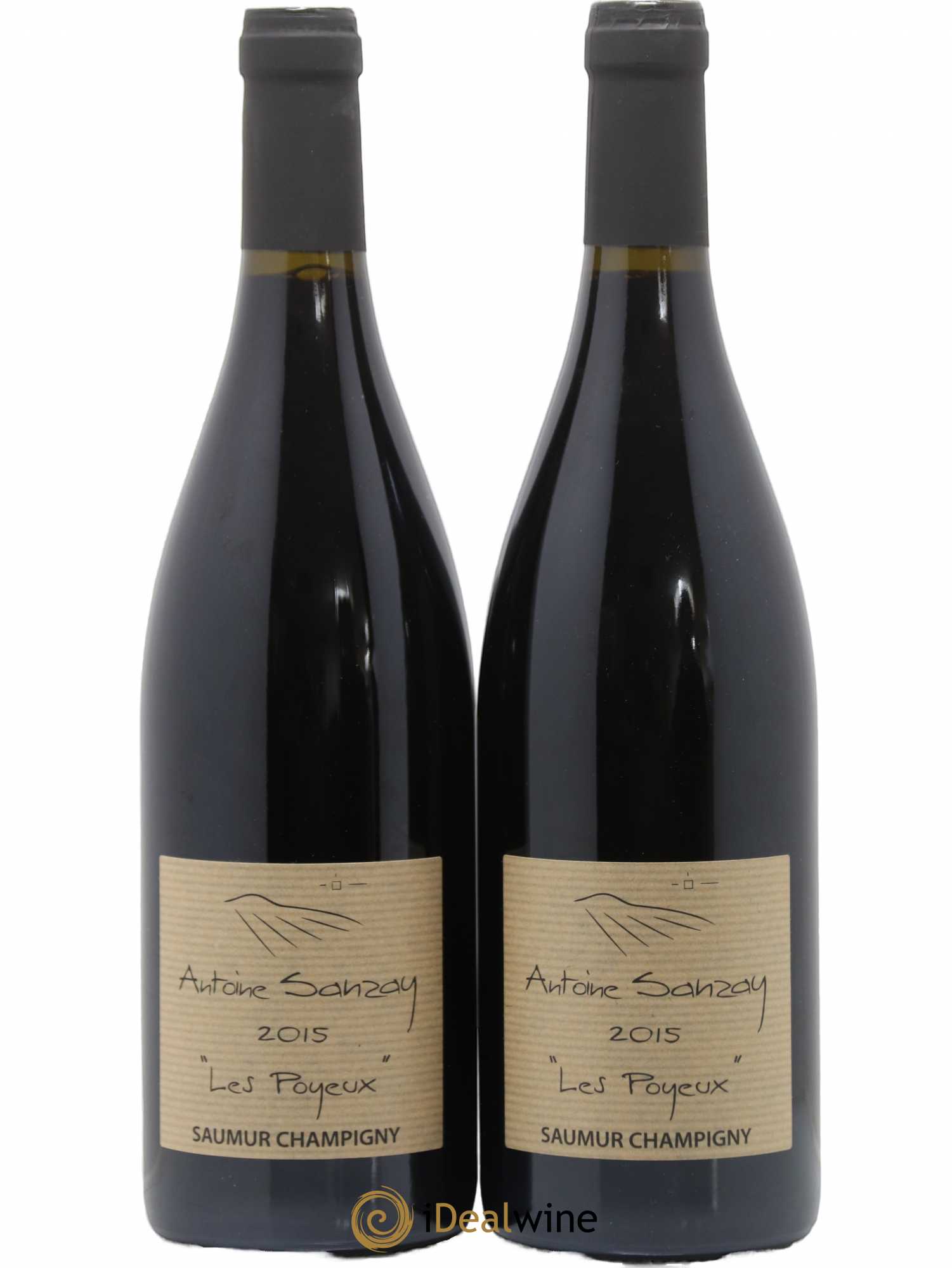 Saumur-Champigny Les Poyeux Antoine Sanzay 2015 - Lot de 2 bouteilles - 0