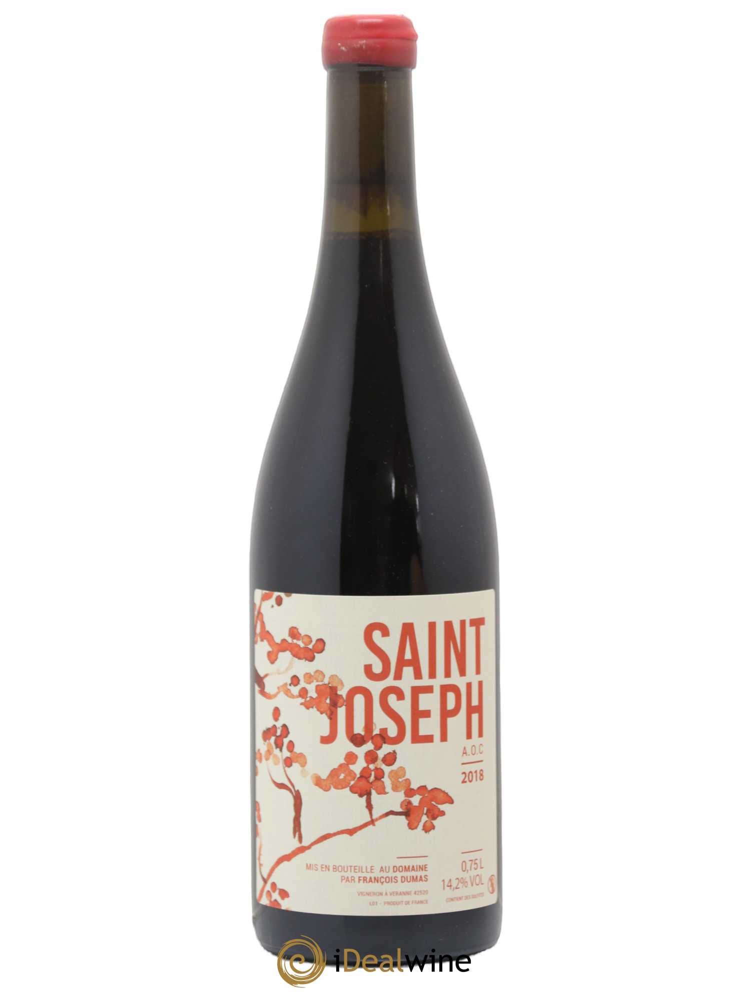 Saint-Joseph Francois Dumas 2018 - Lot de 1 bouteille - 0