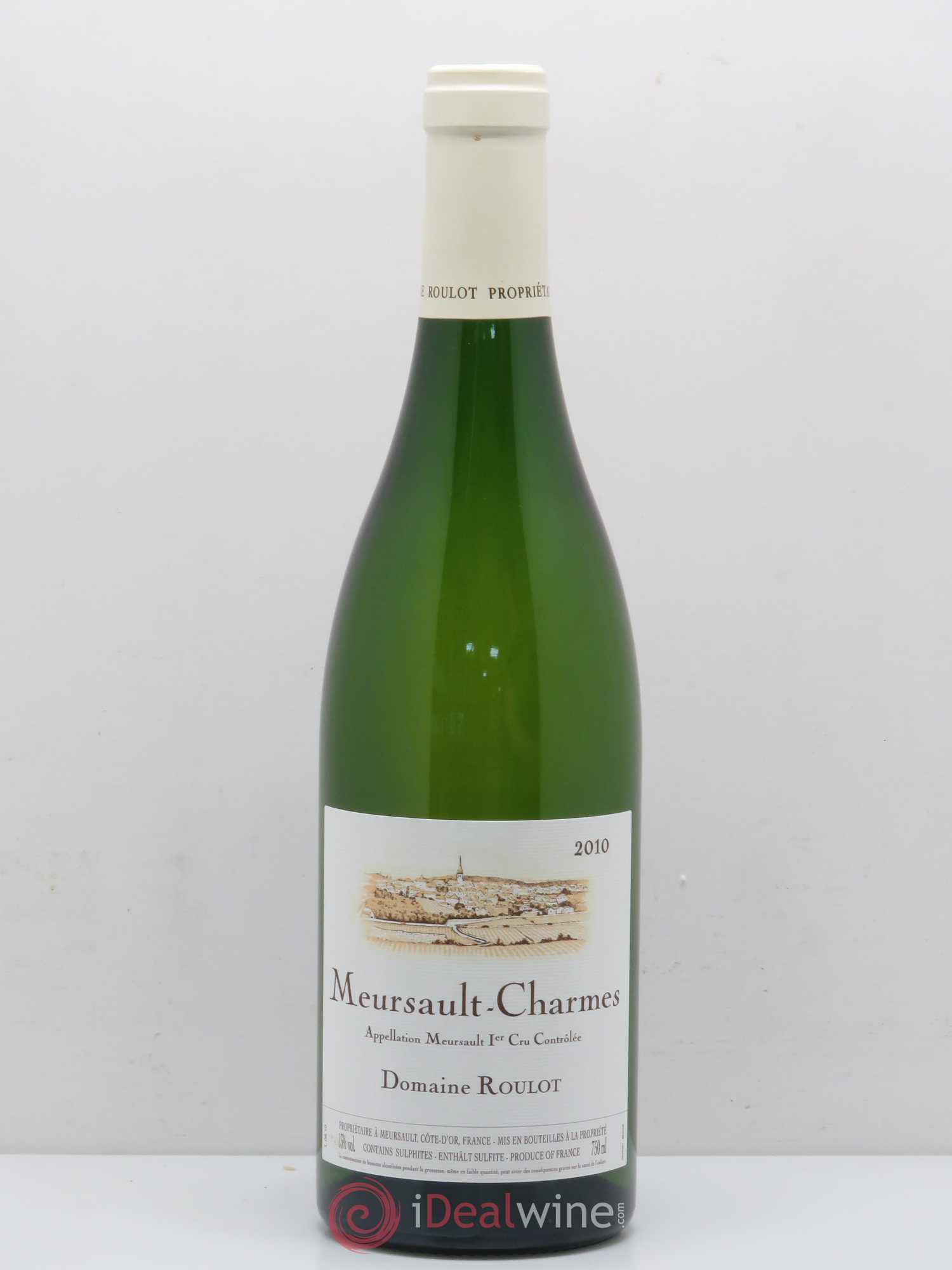 Meursault 1er Cru Charmes Roulot (Domaine) 2010 - Lot de 1 bouteille - 0