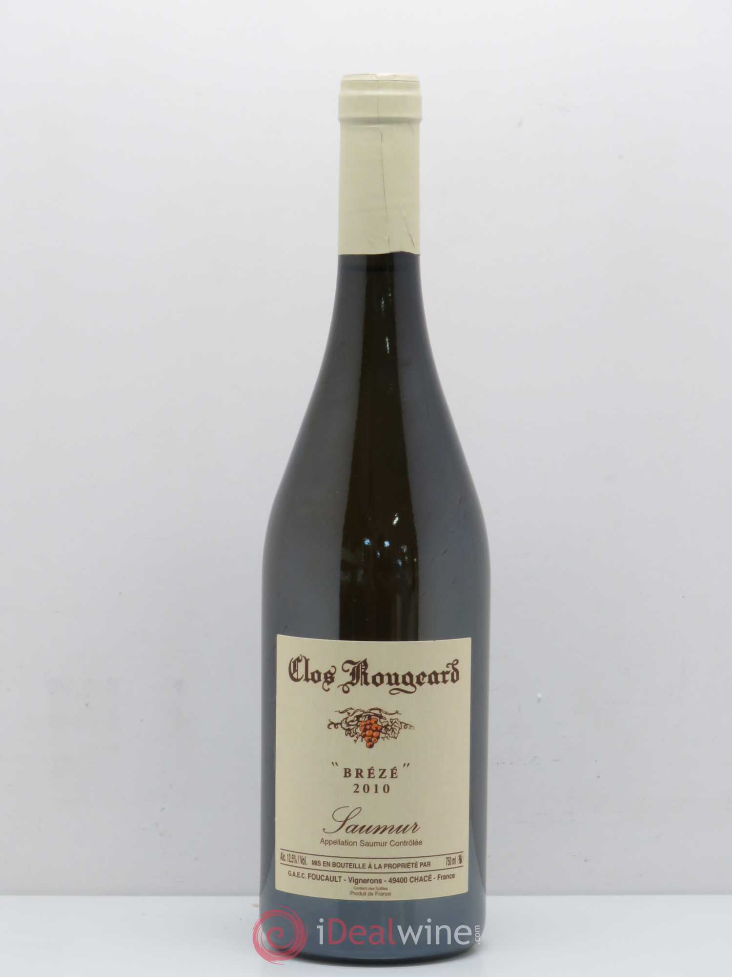 Saumur Brézé Clos Rougeard 2010 - Posten von 1 Flasche - 0