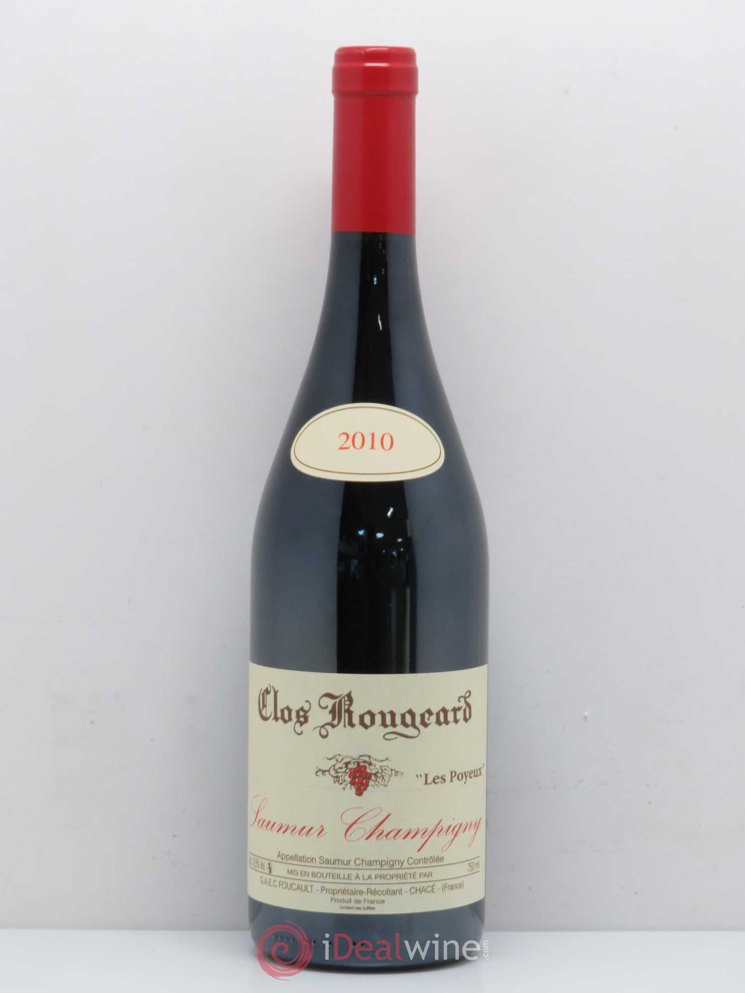 Saumur-Champigny Les Poyeux Clos Rougeard 2010 - Lot de 1 bouteille - 0