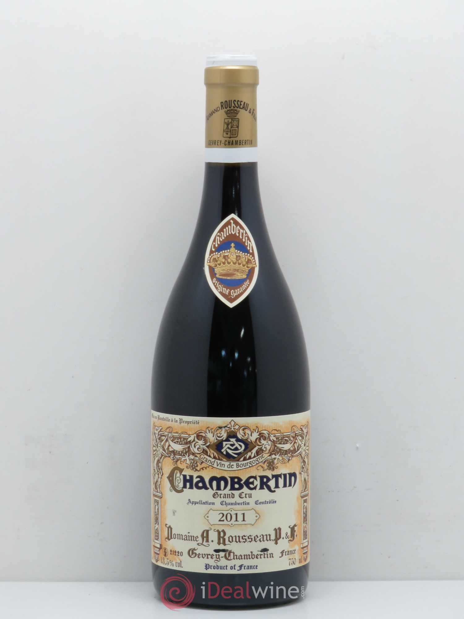 Chambertin Grand Cru Armand Rousseau (Domaine) 2011 - Lot de 1 bouteille - 0
