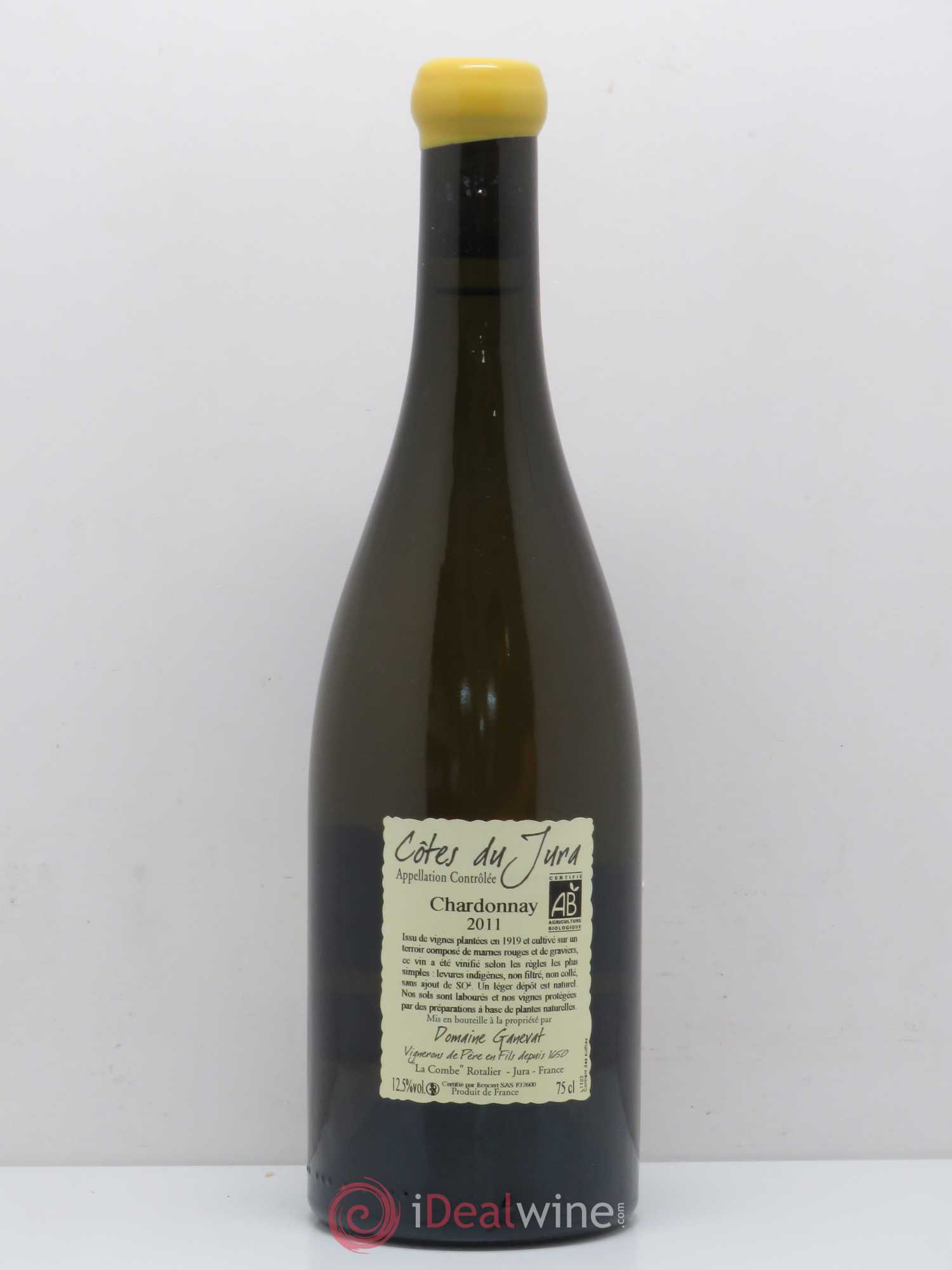 Côtes du Jura Les Grands Teppes Vieilles Vignes Jean-François Ganevat (Domaine) 2011 - Lot de 1 bouteille - 1