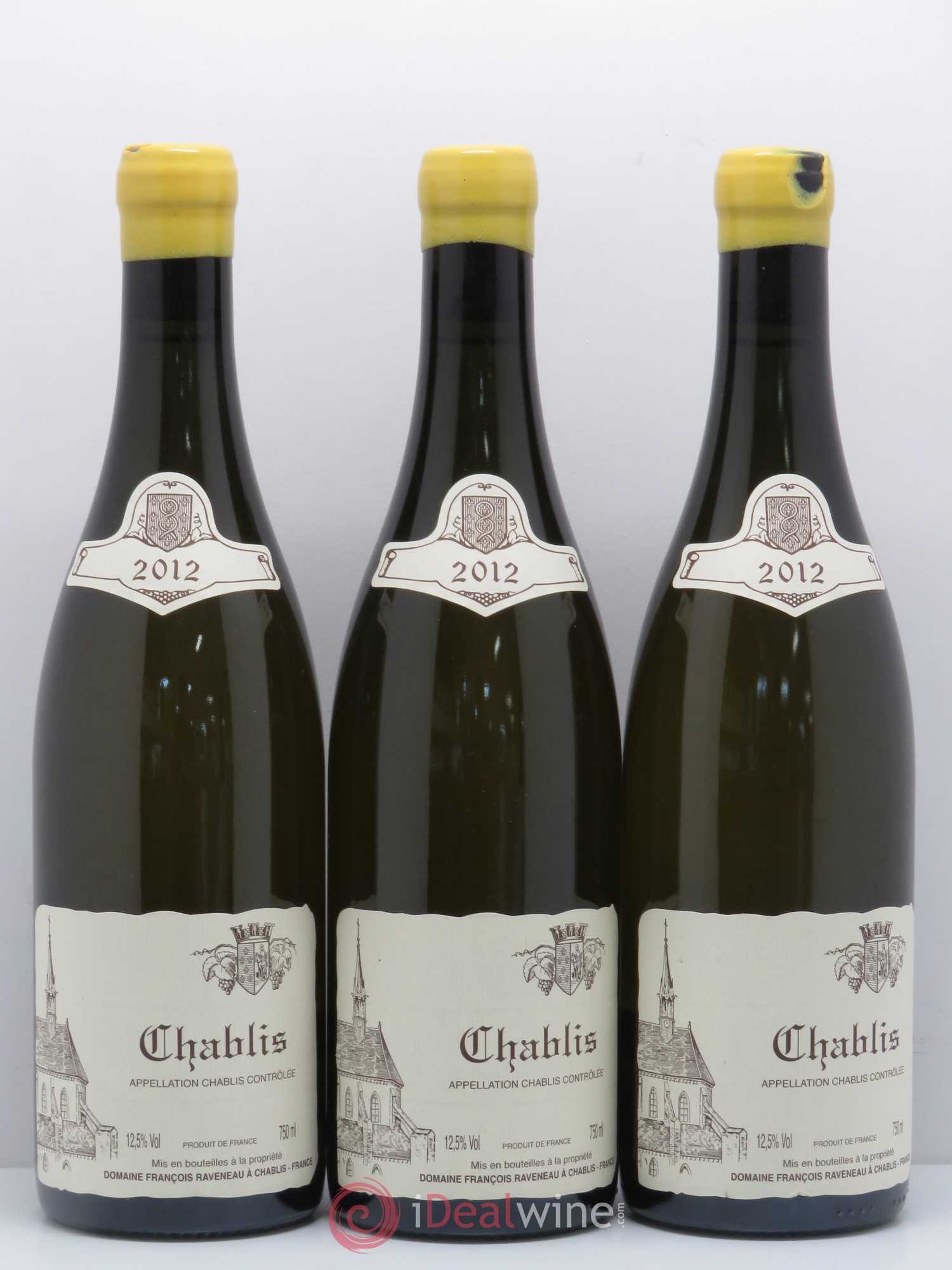 Chablis Raveneau (Domaine) 2012 - Lot de 3 bouteilles - 0