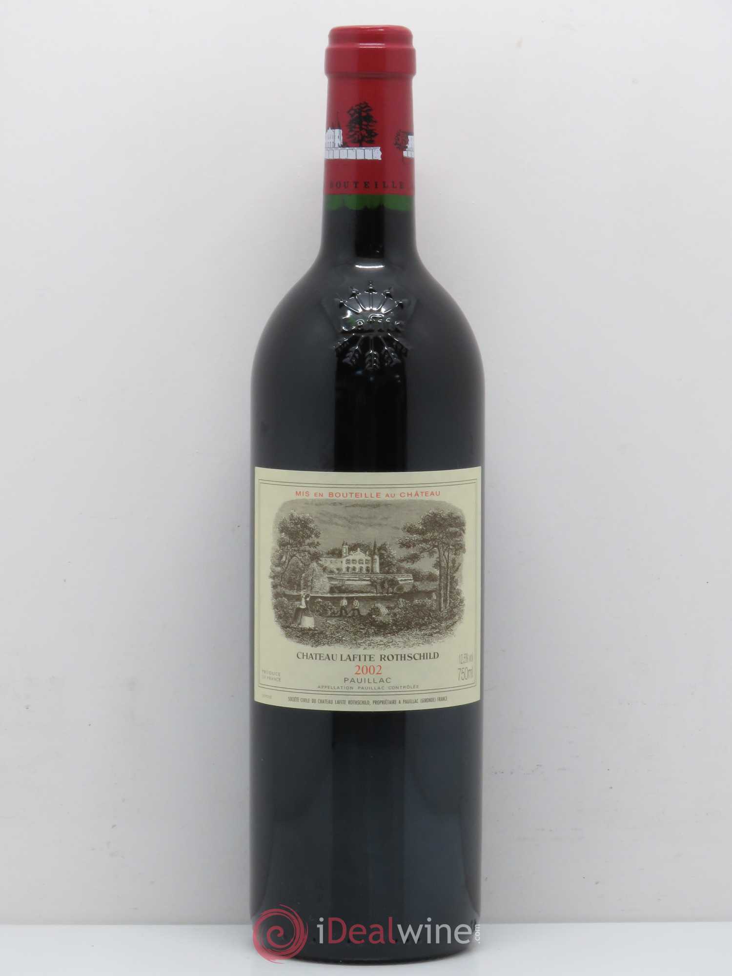Château Lafite Rothschild 1er Grand Cru Classé 2002 - Lot de 1 bouteille - 0
