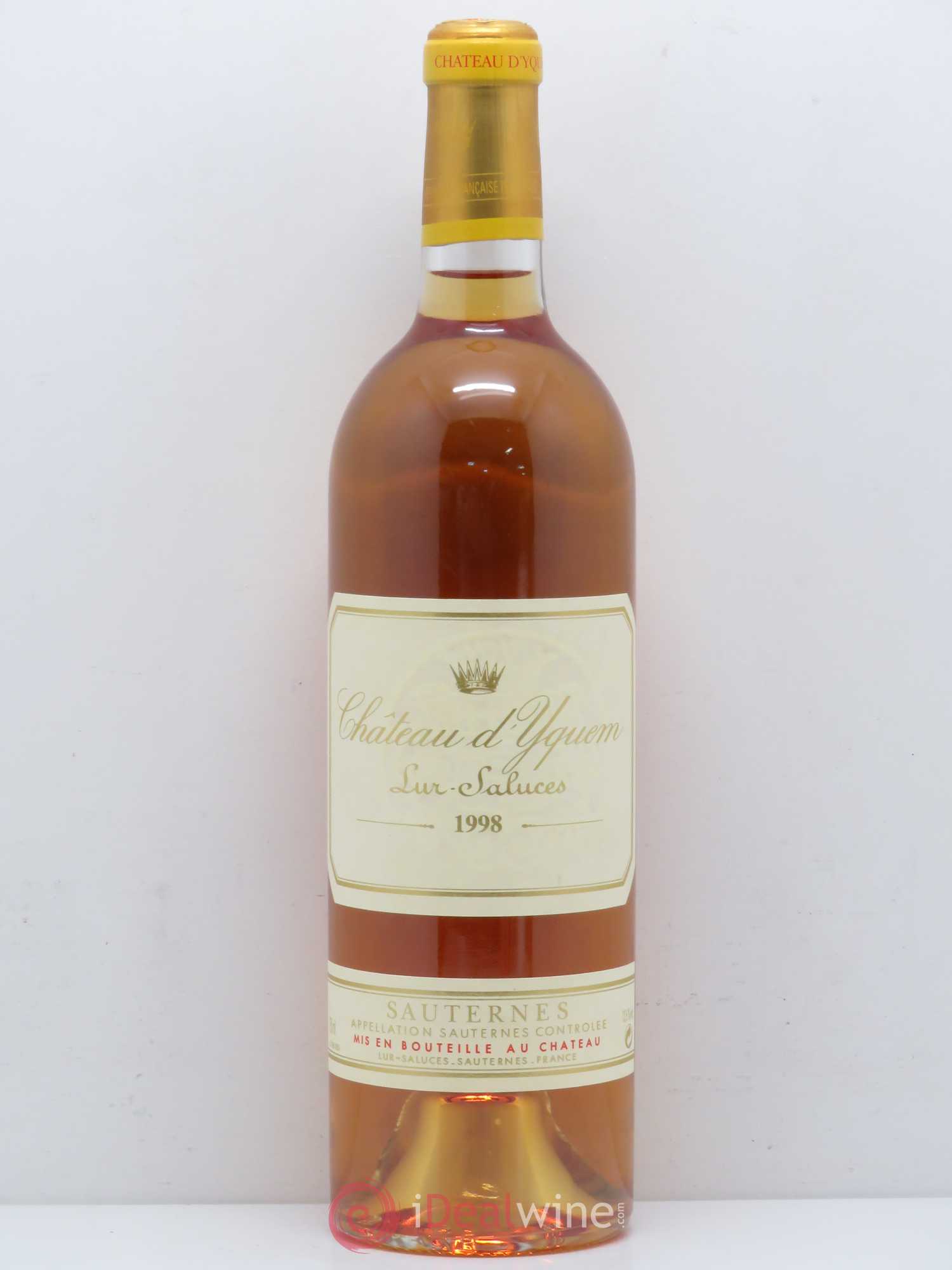 Château d' Yquem 1er Cru Classé Supérieur 1998 - Lotto di 1 bottiglia - 0