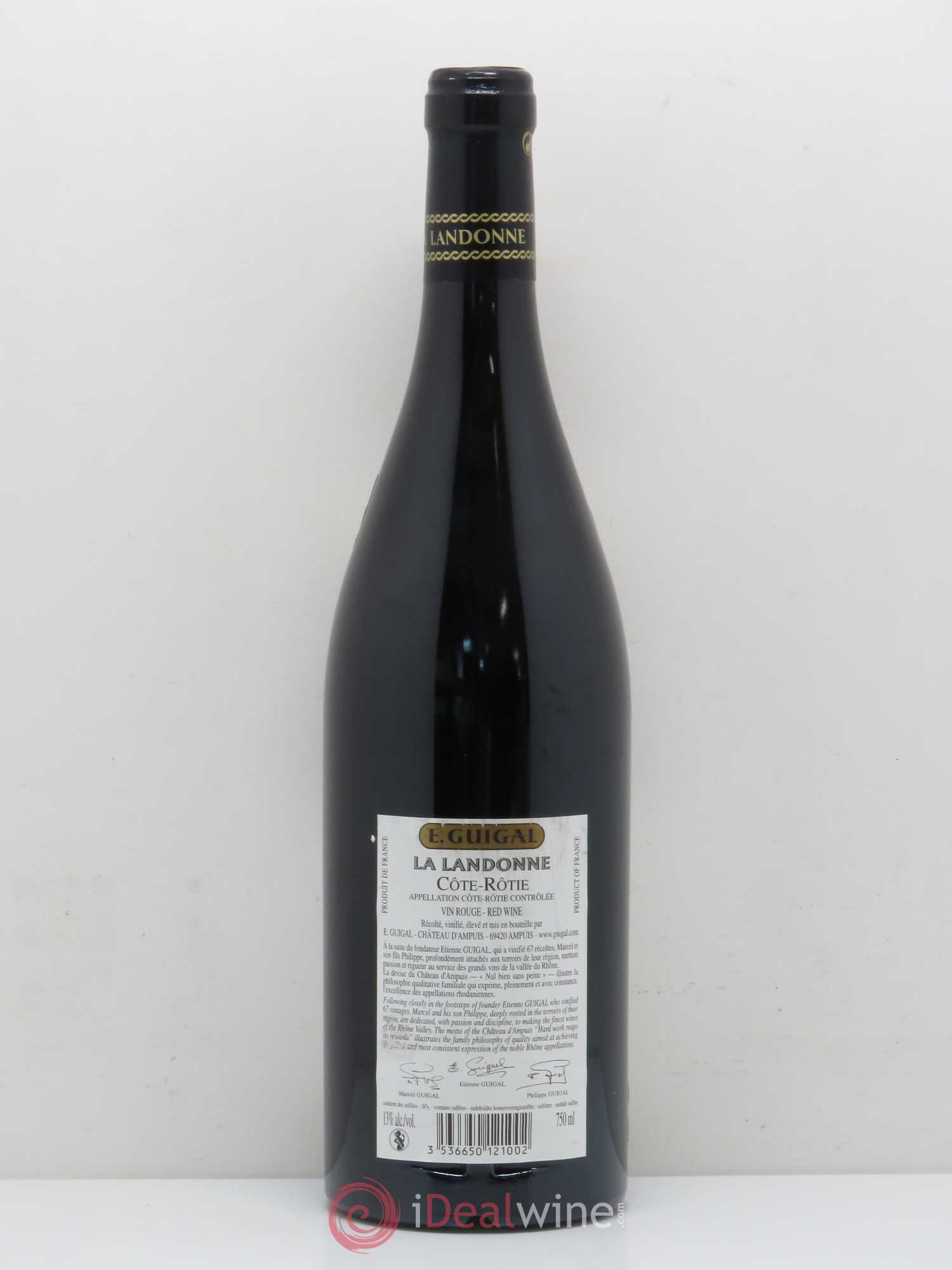 Côte-Rôtie La Landonne Guigal 2004 - Lot de 1 bouteille - 1