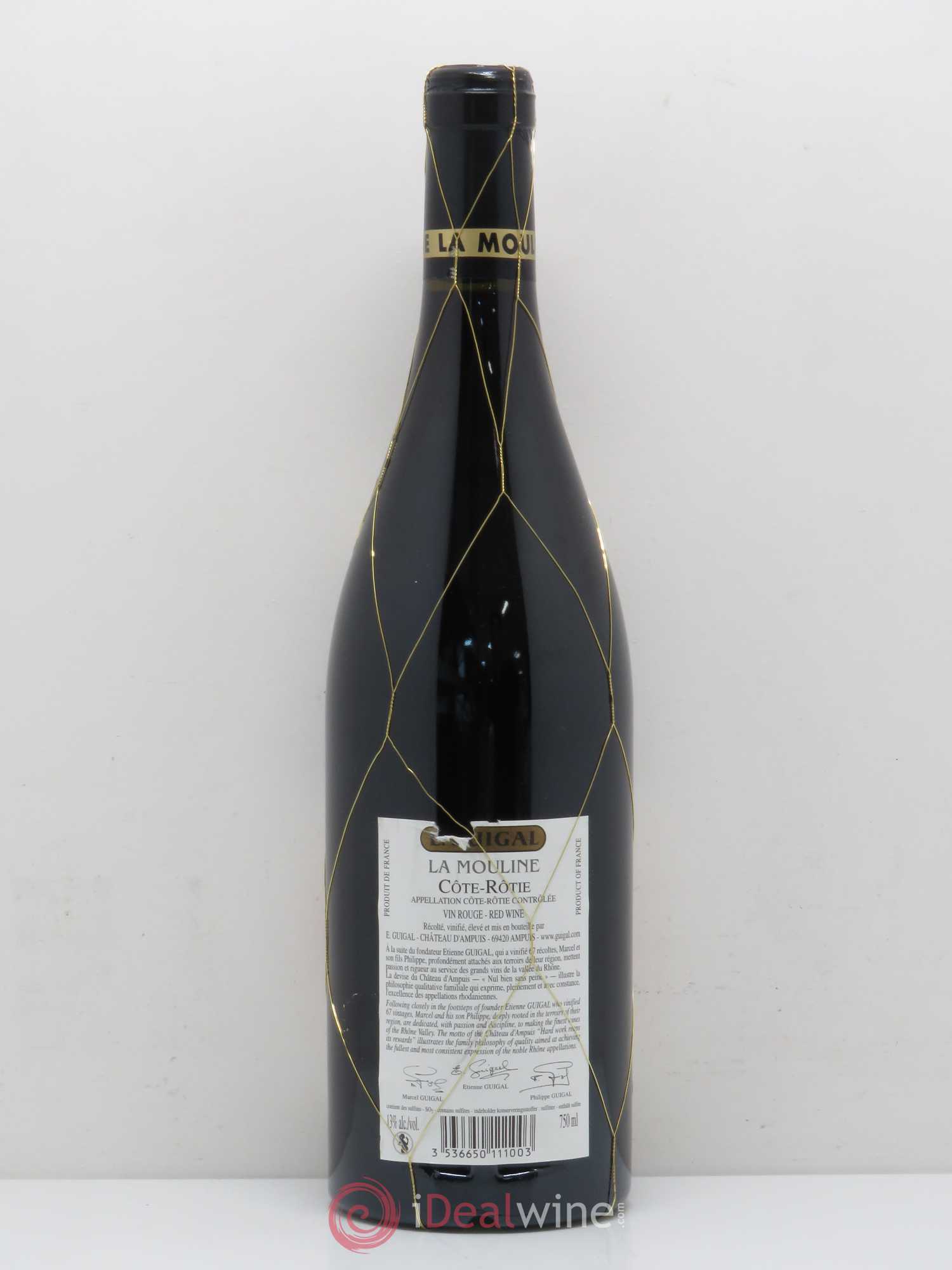 Côte-Rôtie La Mouline Guigal 2004 - Lot de 1 bouteille - 1