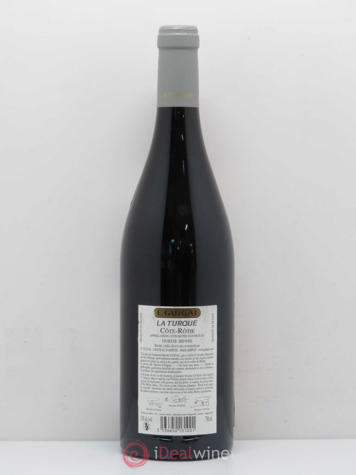 Côte-Rôtie La Turque Guigal 2004 - Lot de 1 bouteille - 1