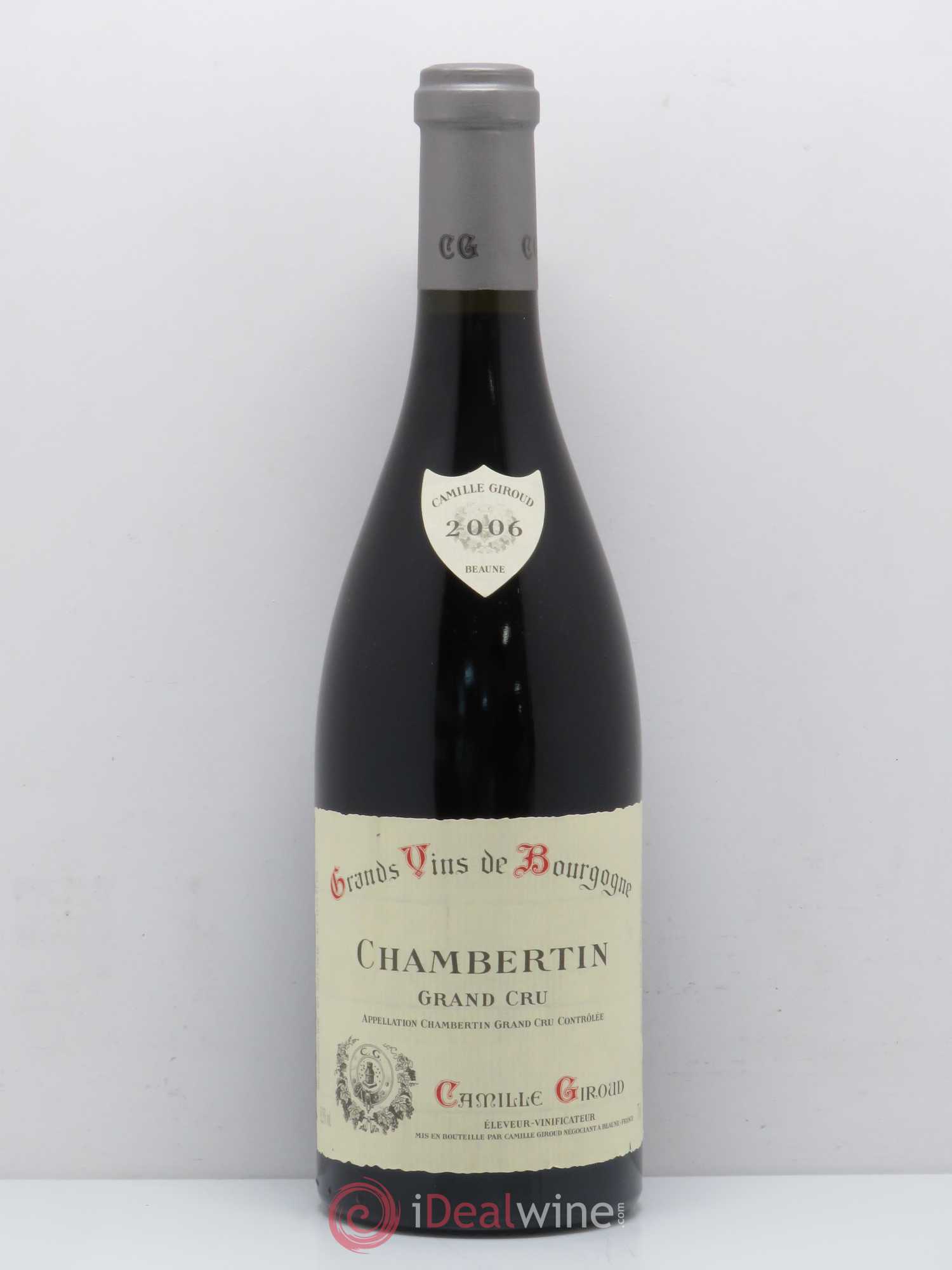 Chambertin Grand Cru Camille Giroud 2006 - Lot de 1 bouteille - 0