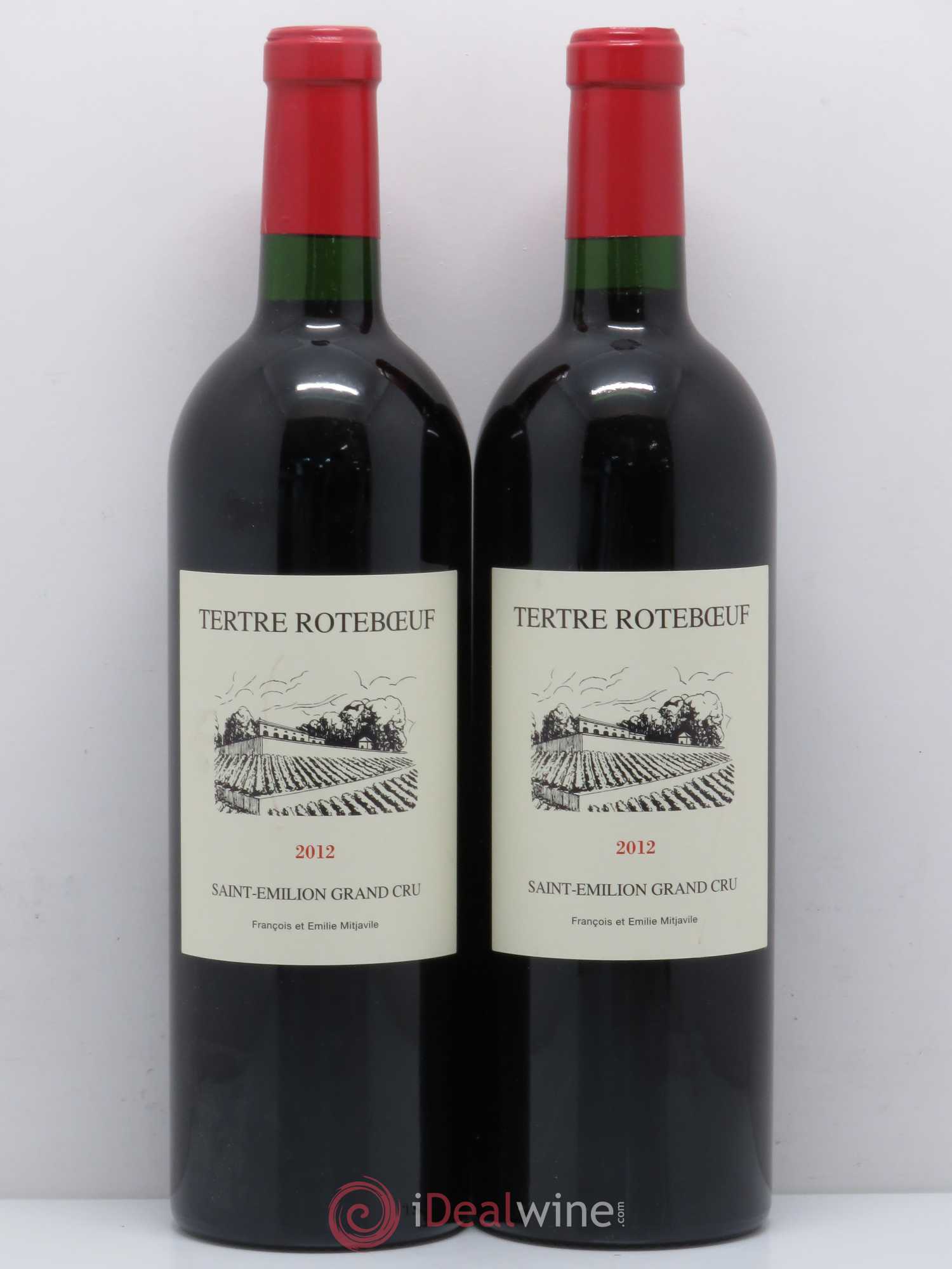 Château Tertre Roteboeuf 2012 - Lot de 2 bouteilles - 0