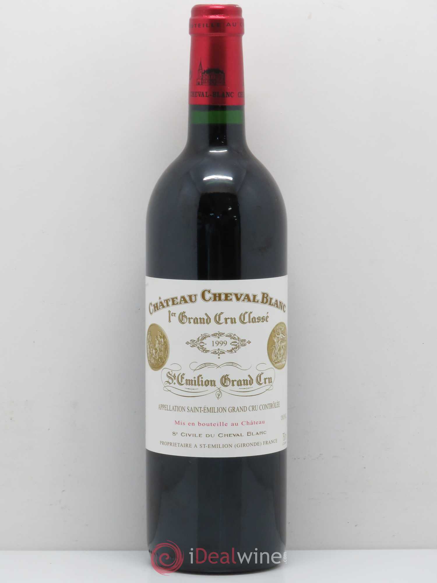 Château Cheval Blanc 1er Grand Cru Classé A 1999 - Lot de 1 bouteille - 0