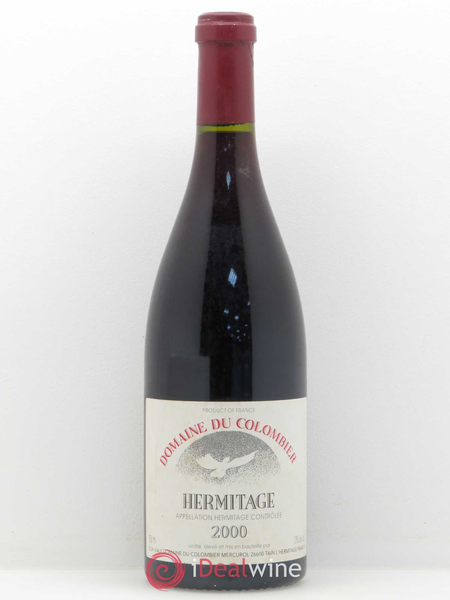 Hermitage Colombier (Domaine du) 2000 - Lot de 1 bouteille - 0