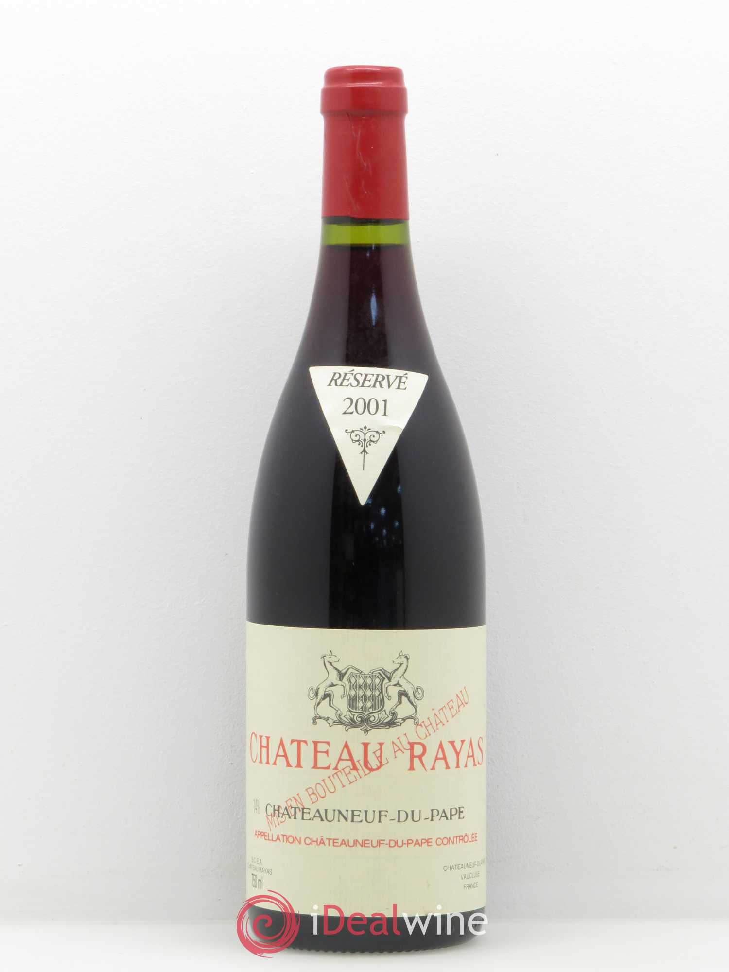 Châteauneuf-du-Pape Château Rayas Emmanuel Reynaud 2001 - Lot de 1 bouteille - 0