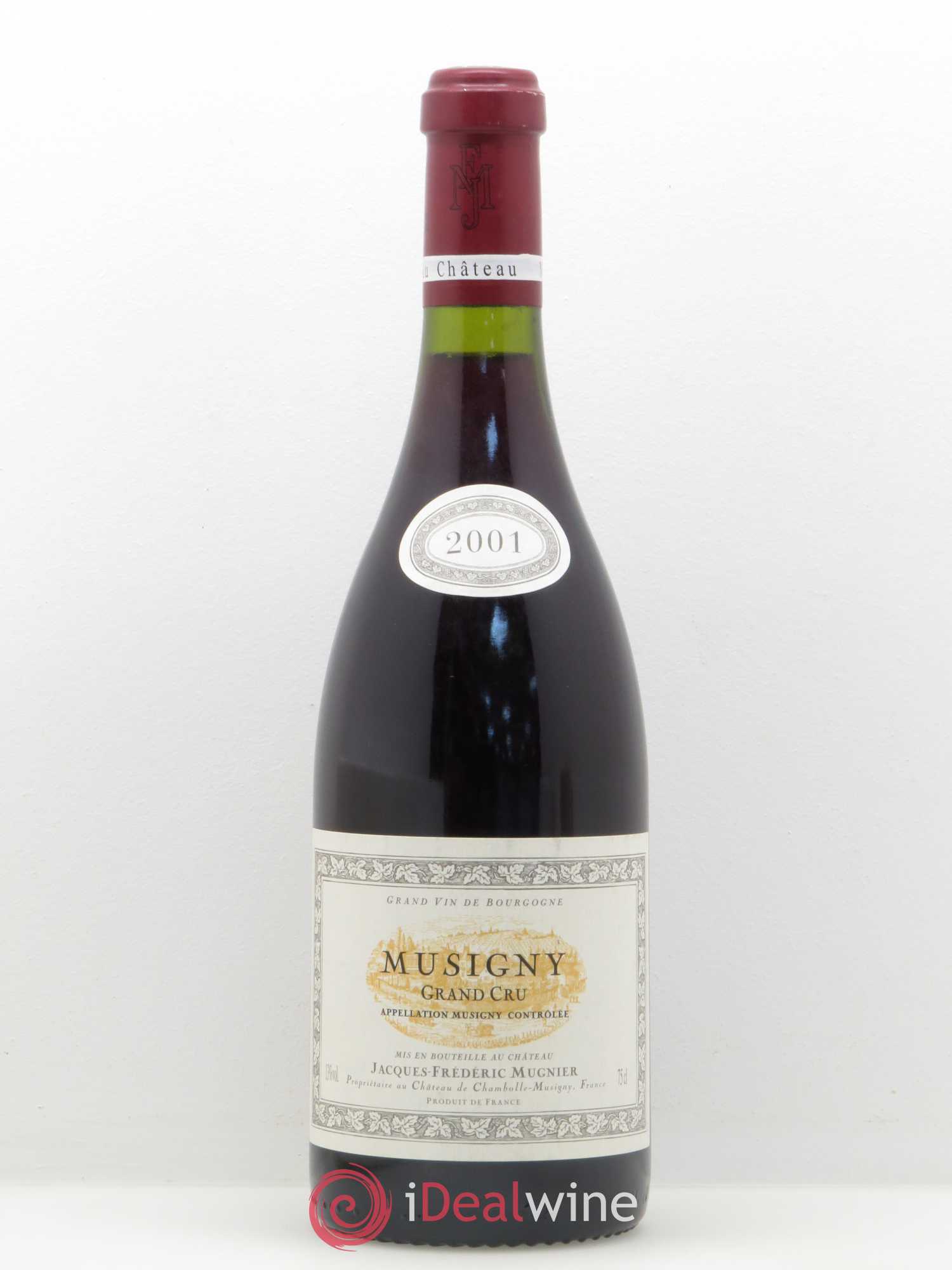 Musigny Grand Cru Jacques-Frédéric Mugnier 2001 - Lot de 1 bouteille - 0