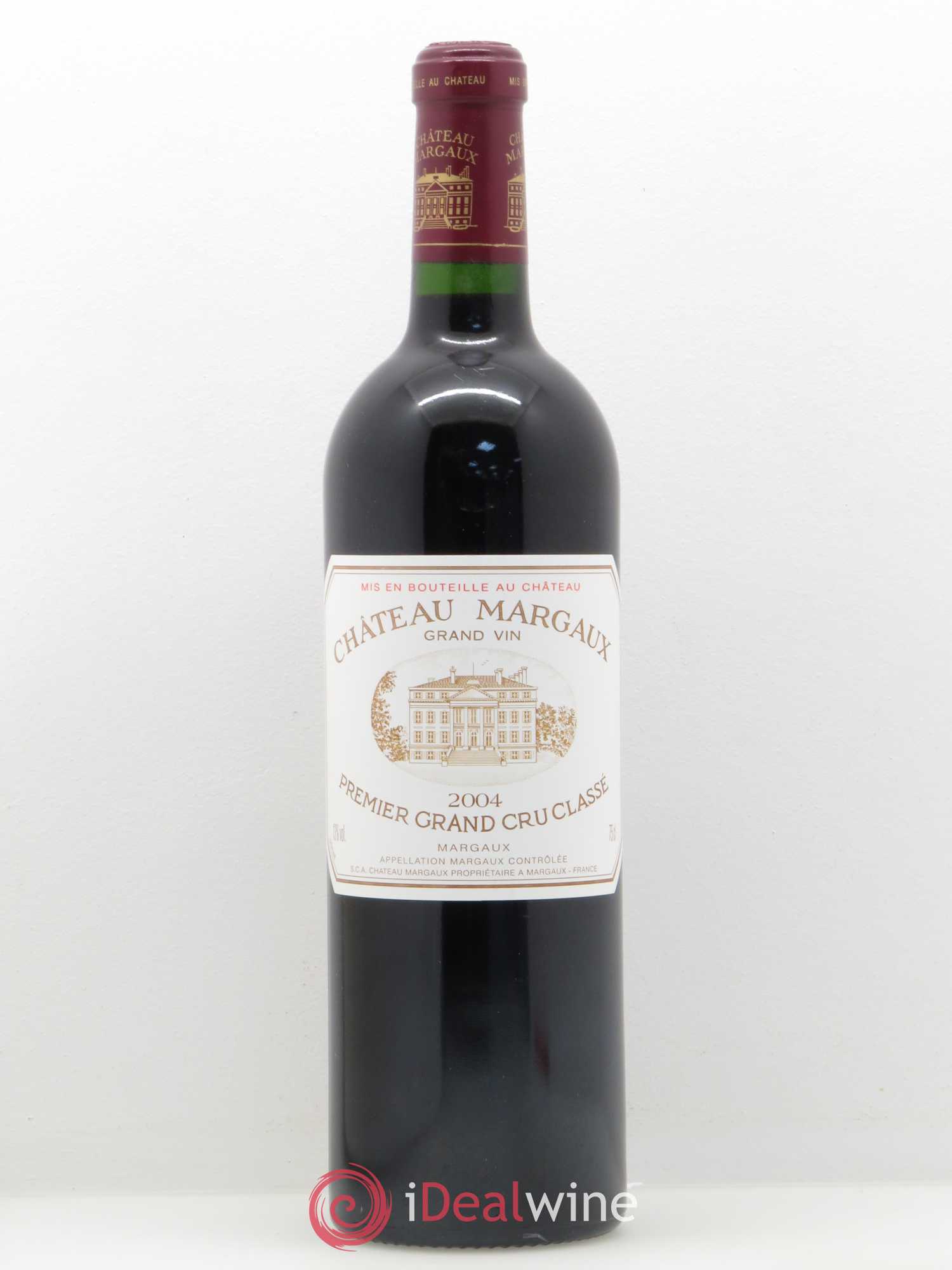 Château Margaux 1er Grand Cru Classé 2004 - Lot de 1 bouteille - 0