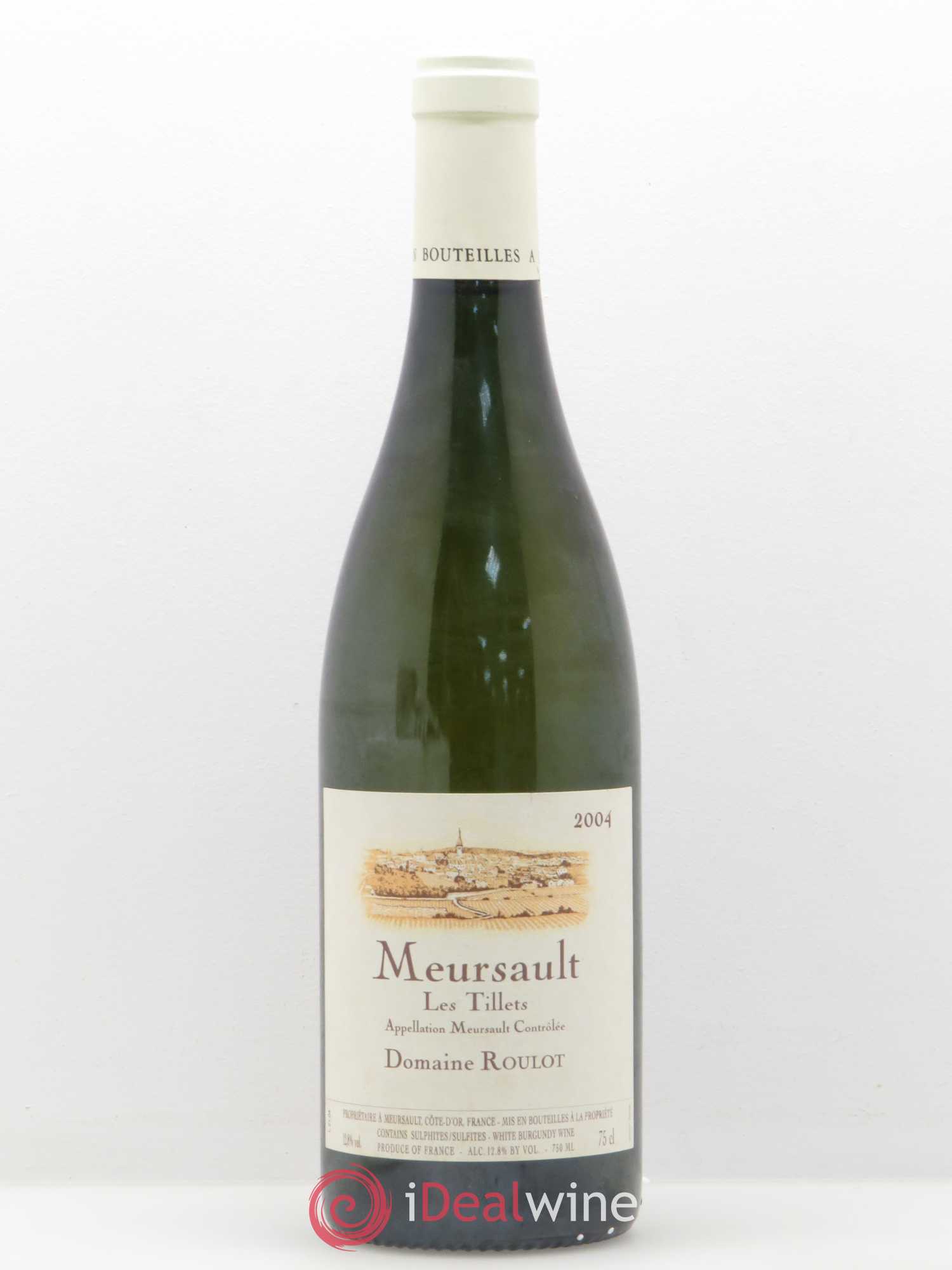 Meursault Les Tillets Roulot (Domaine) 2004 - Lot de 1 bouteille - 0