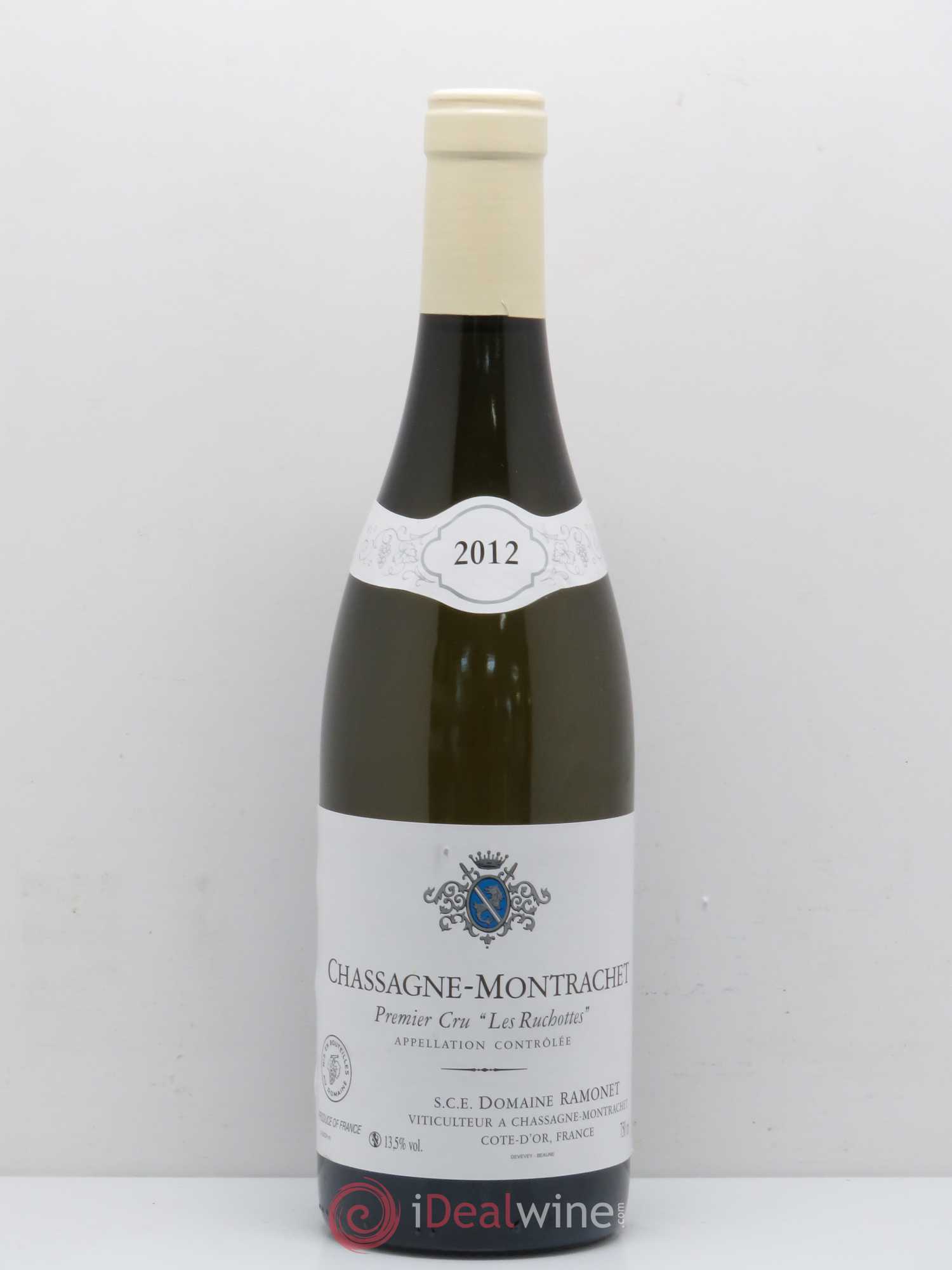 Chassagne-Montrachet 1er Cru Les Ruchottes Ramonet (Domaine) 2012 - Lot de 1 bouteille - 0