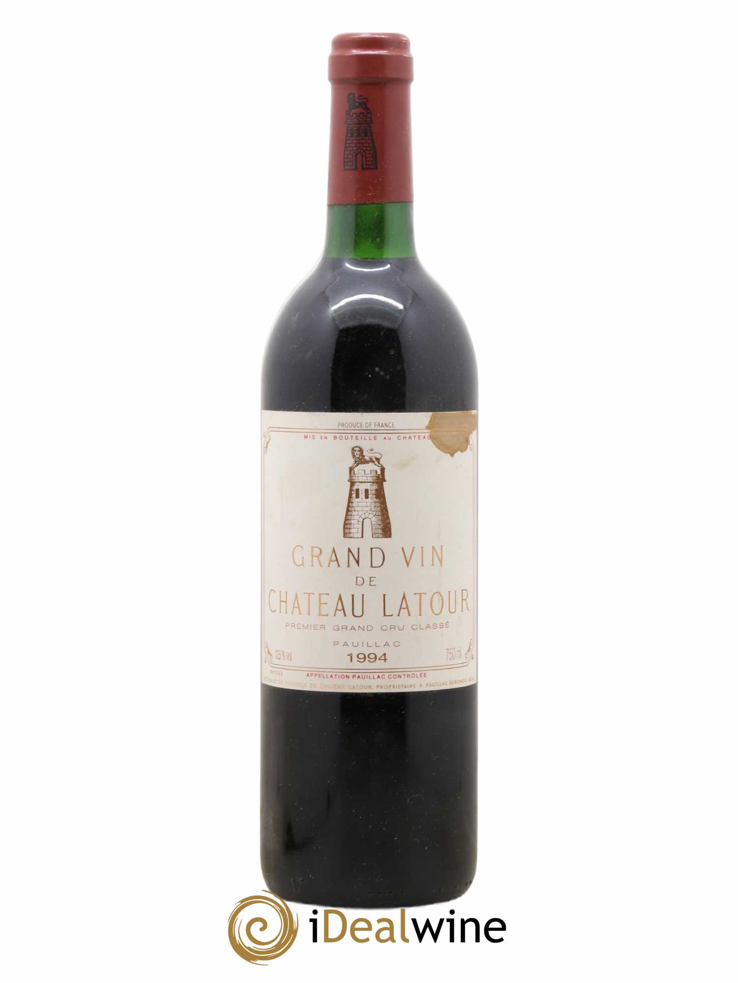 Château Latour 1er Grand Cru Classé 1994 - Lot de 1 bouteille - 0