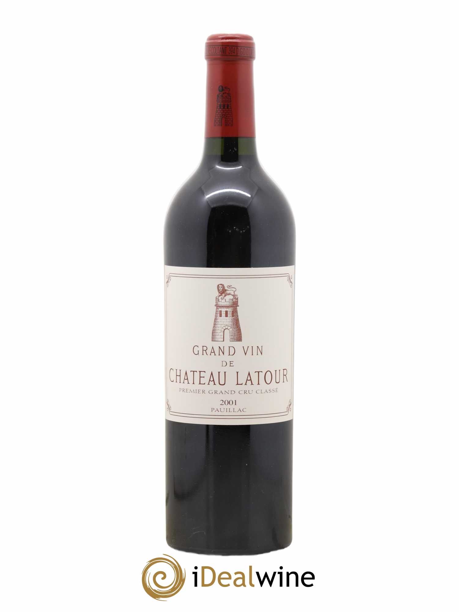 Château Latour 1er Grand Cru Classé 2001 - Lot de 1 bouteille - 0