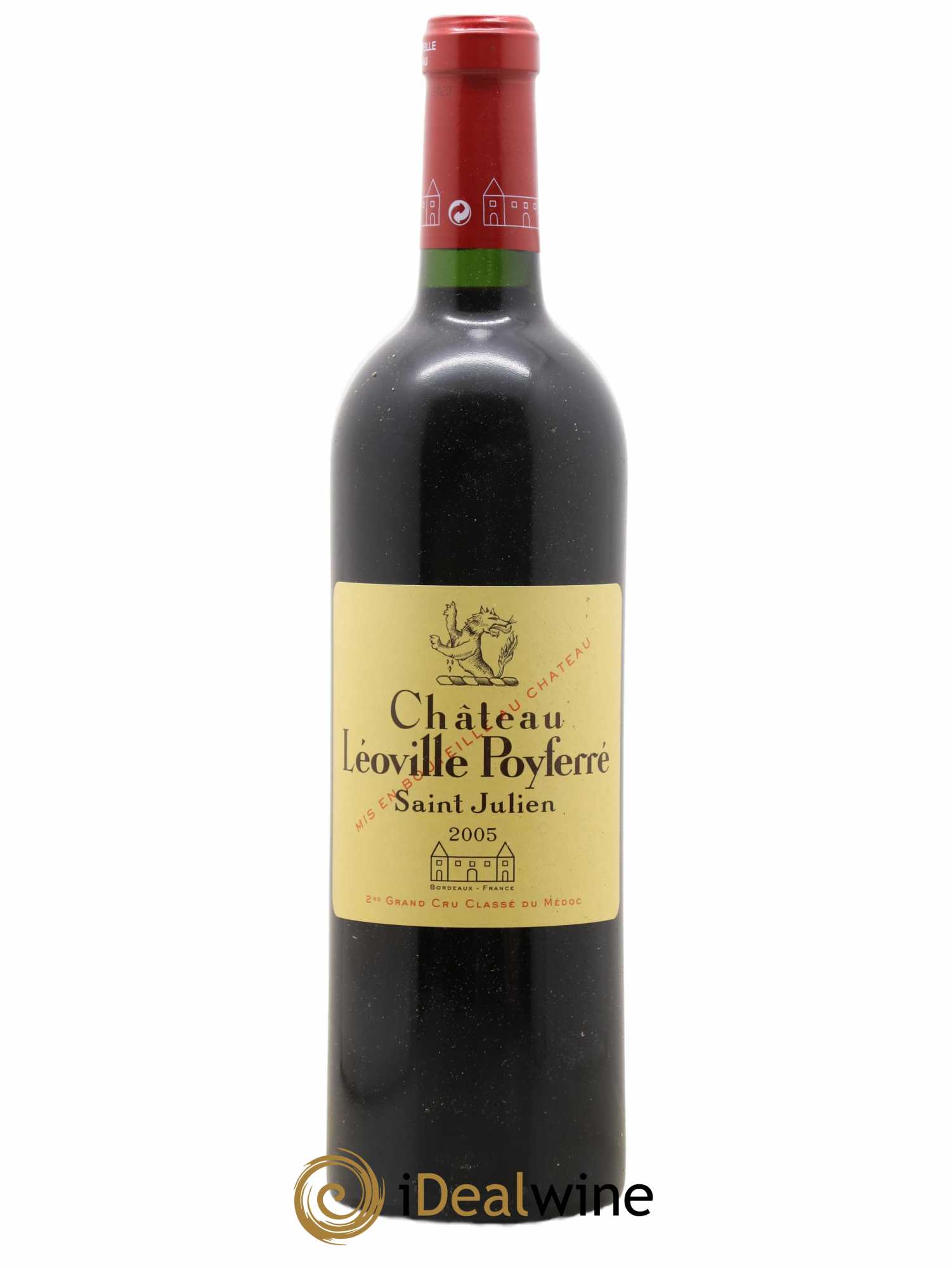Château Léoville Poyferré 2ème Grand Cru Classé 2005 - Lot de 1 bouteille - 0