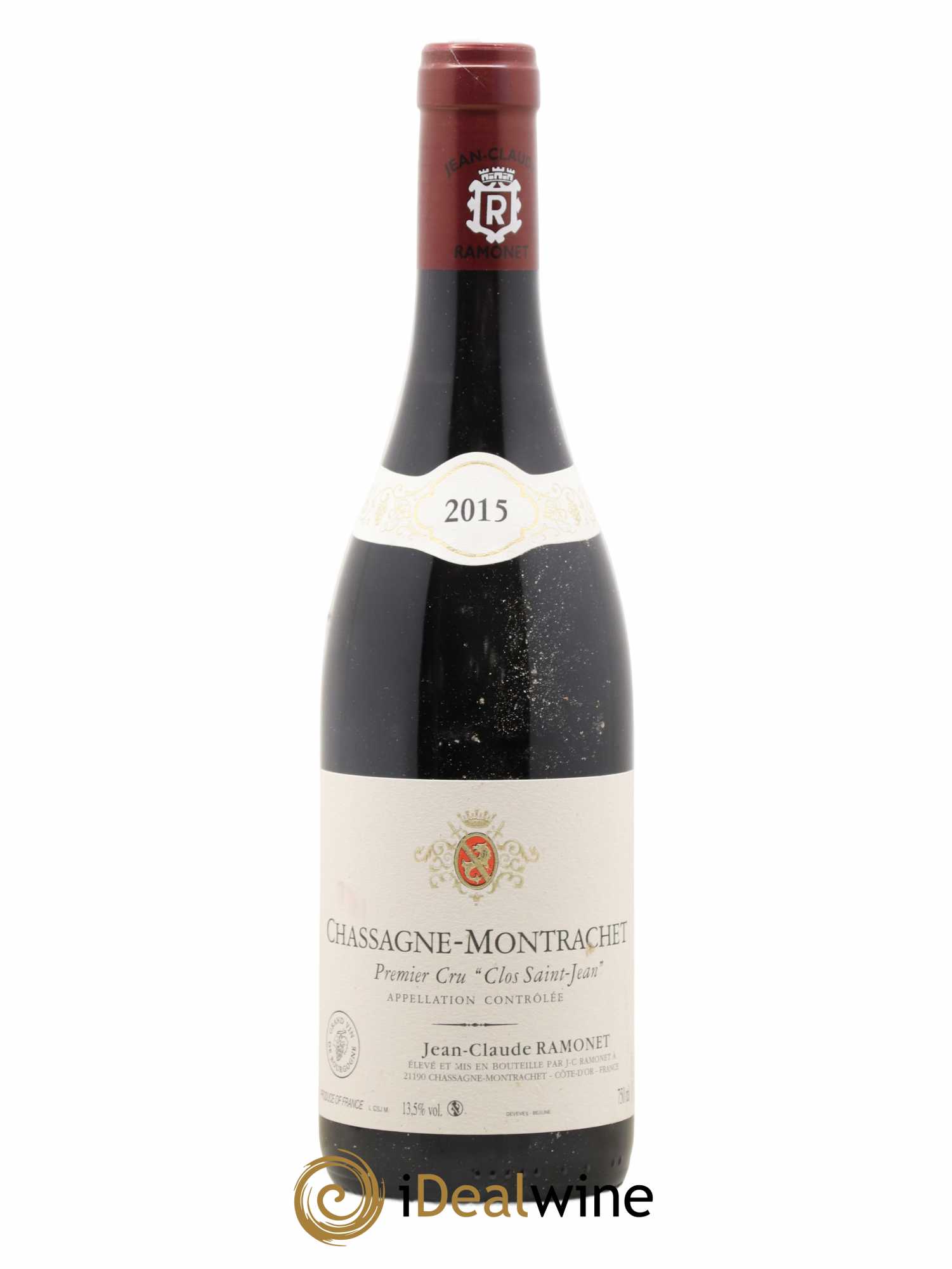 Chassagne-Montrachet 1er Cru Clos Saint-Jean Ramonet (Domaine) 2015 - Lot de 1 bouteille - 0