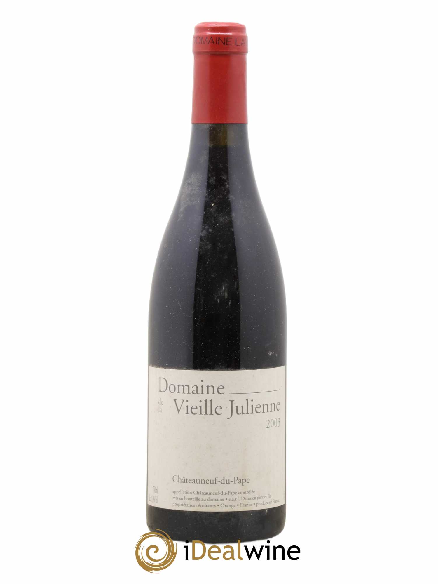 Châteauneuf-du-Pape Vieille Julienne (Domaine de la) Jean-Paul Daumen 2003 - Lot de 1 bouteille - 0