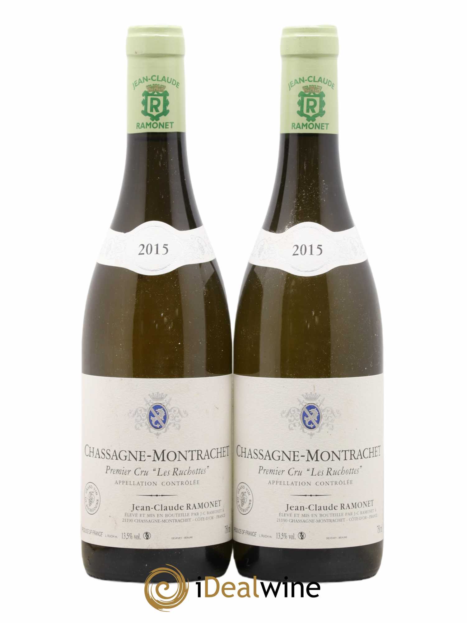 Chassagne-Montrachet 1er Cru Les Ruchottes Ramonet (Domaine) 2015 - Lot de 2 bouteilles - 0