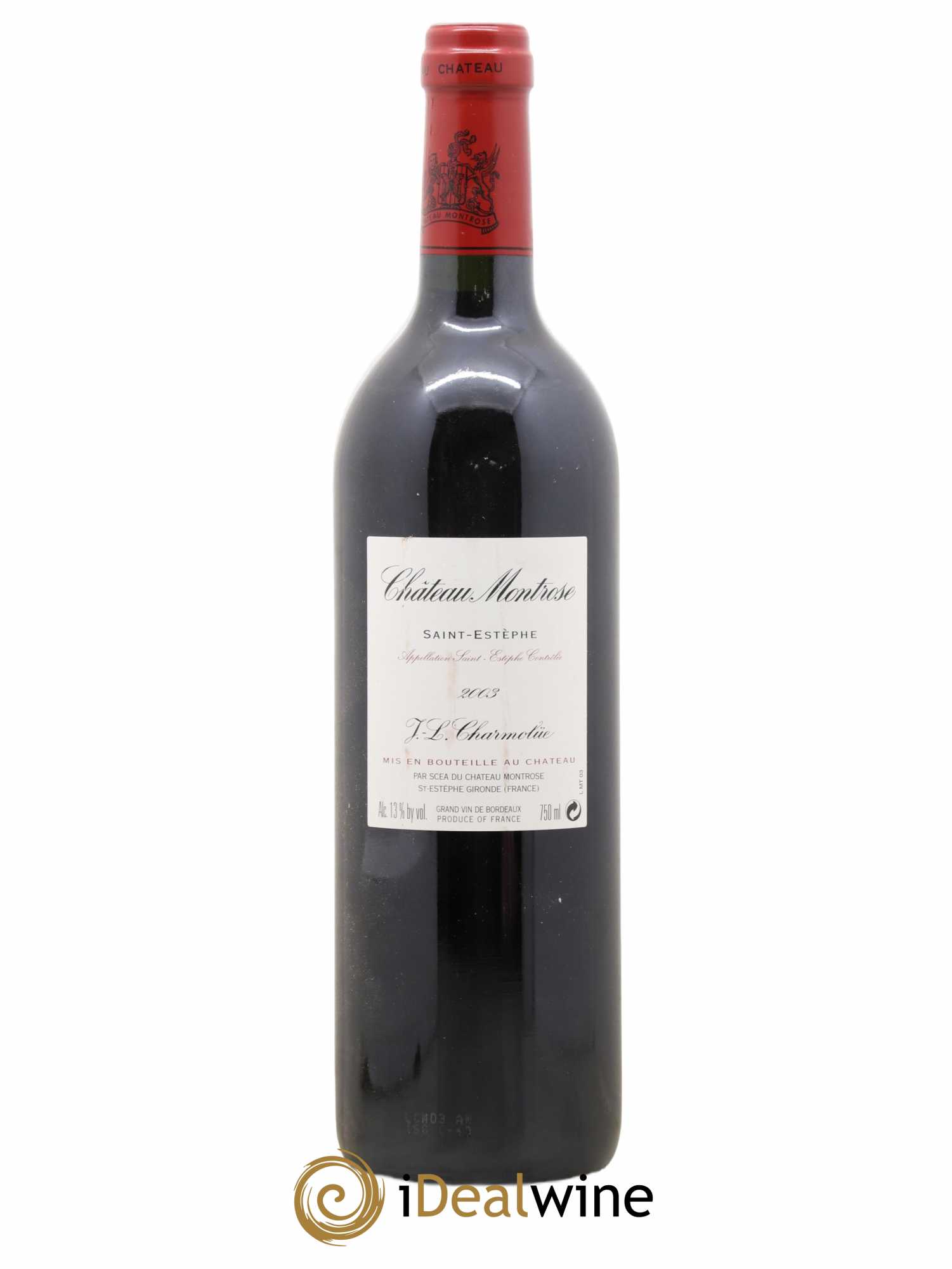 Château Montrose 2ème Grand Cru Classé 2003 - Lot de 1 bouteille - 1