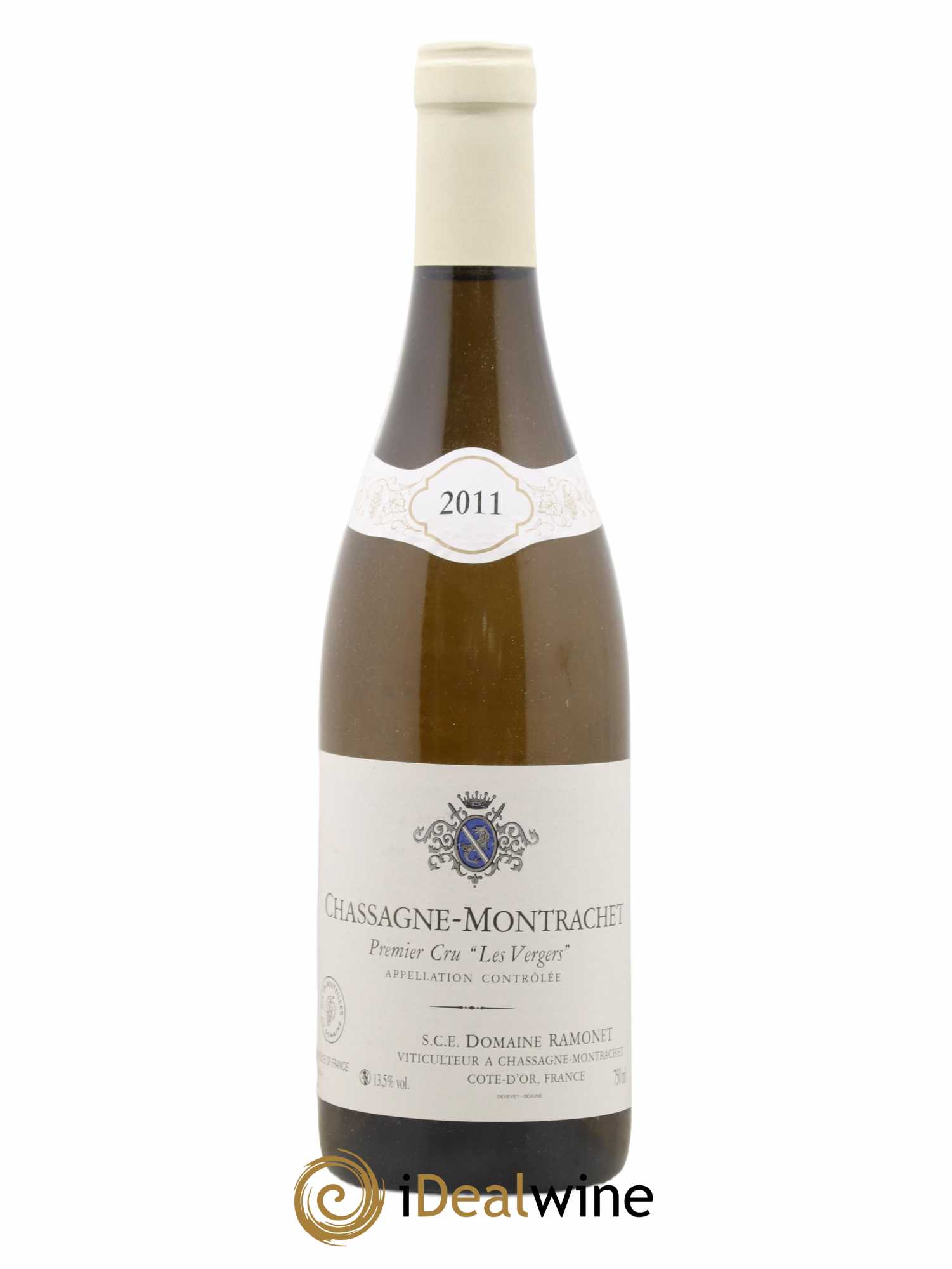 Chassagne-Montrachet 1er Cru Les Vergers Ramonet (Domaine) 2011 - Lot de 1 bouteille - 0
